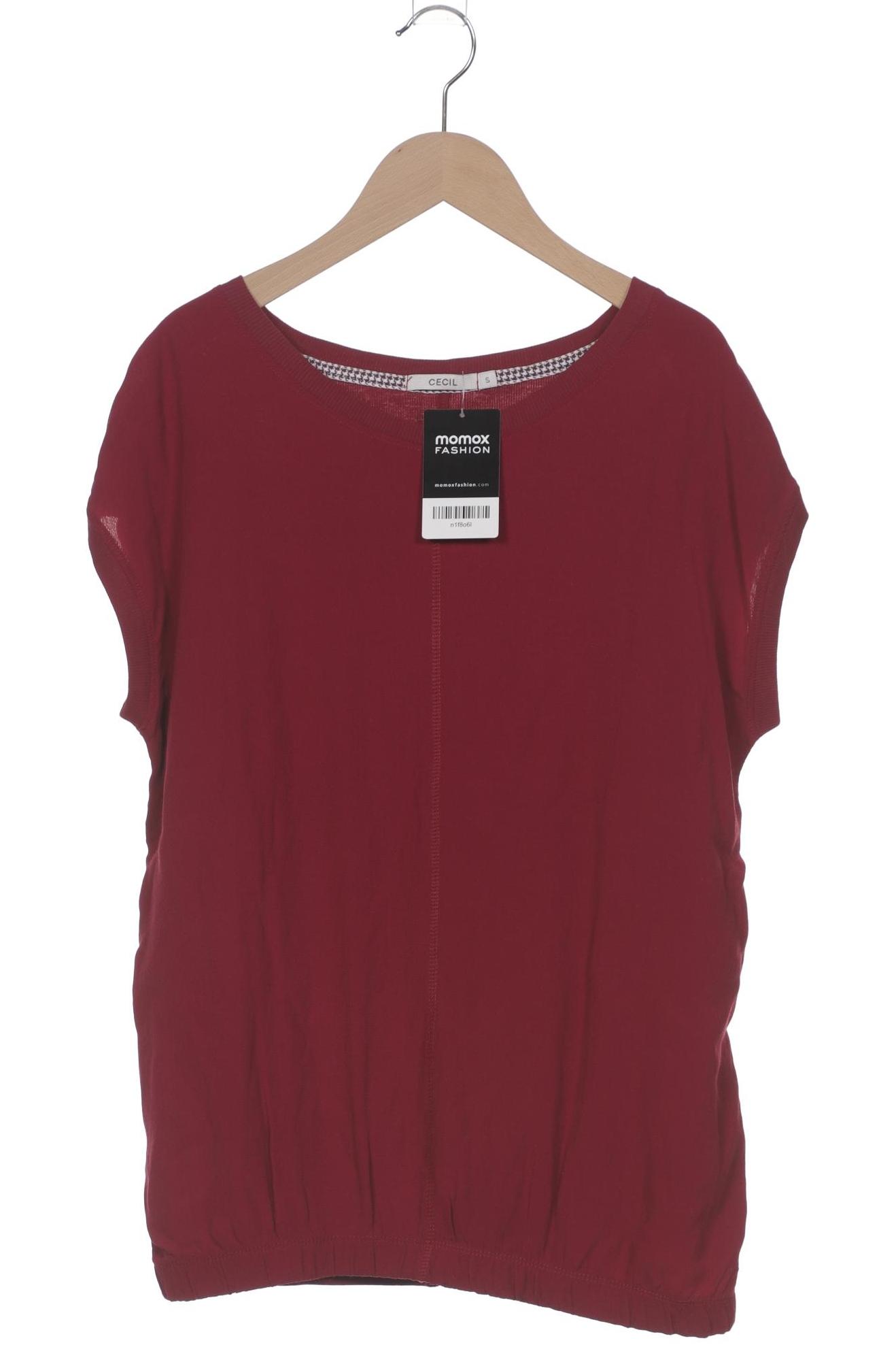 

Cecil Damen T-Shirt, bordeaux, Gr. 36