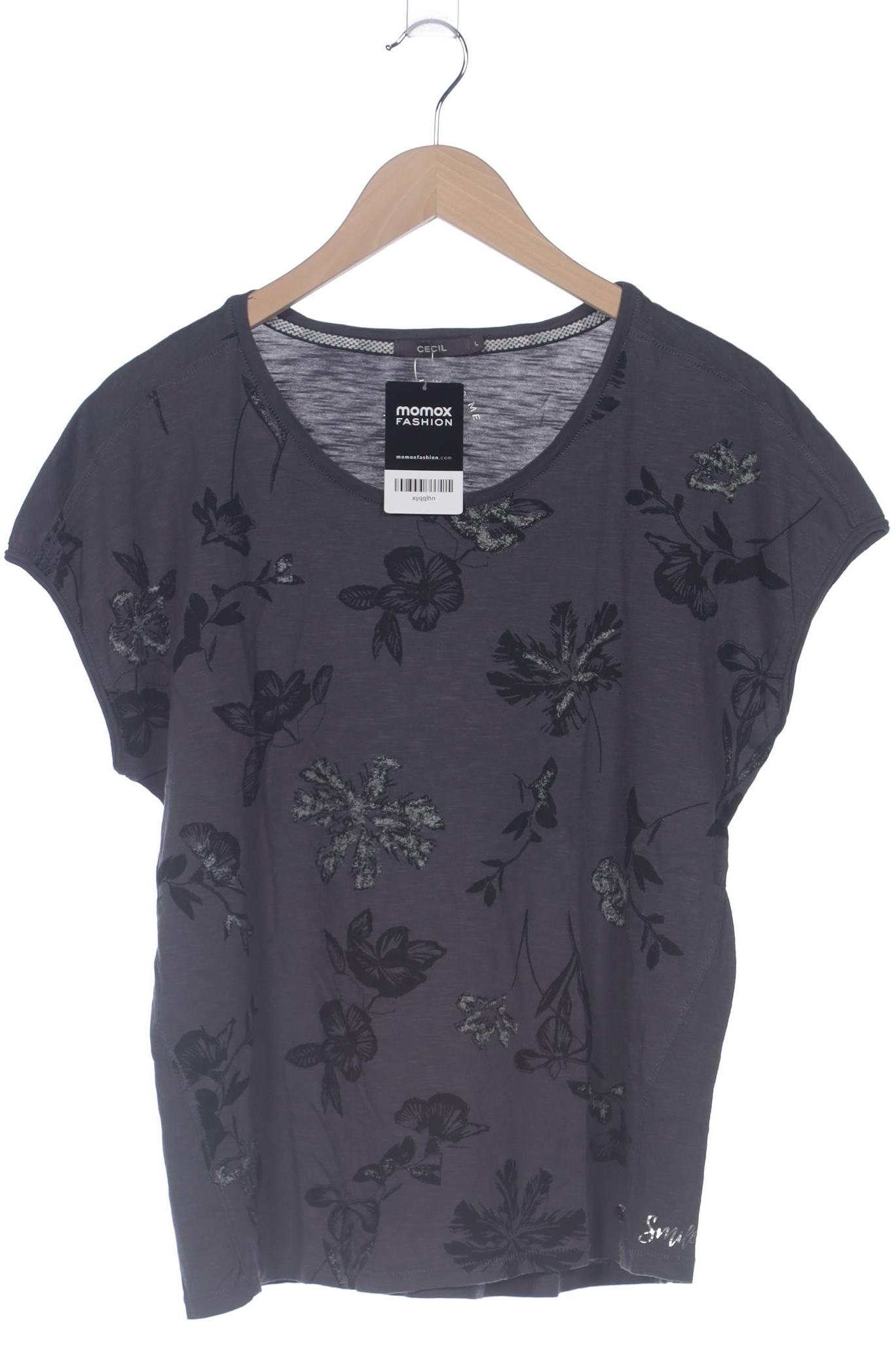

Cecil Damen T-Shirt, grau, Gr. 42