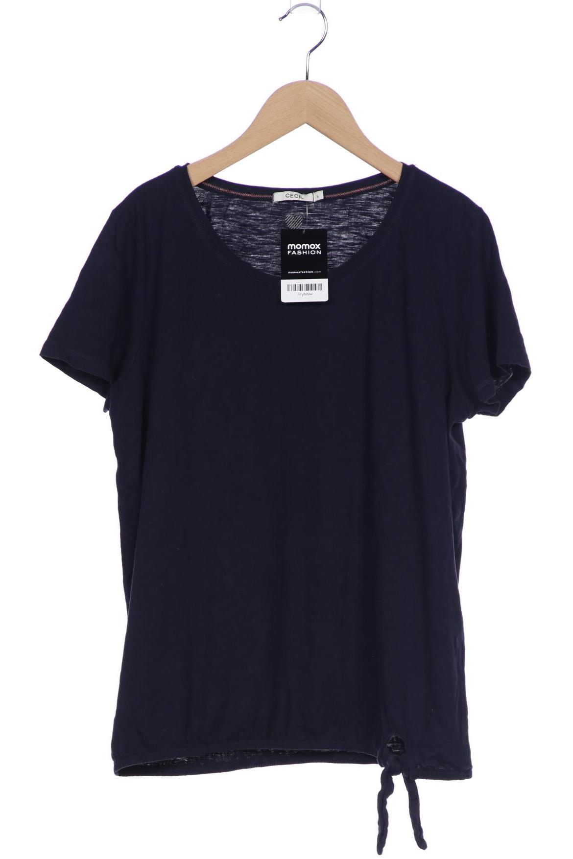 

Cecil Damen T-Shirt, marineblau, Gr. 42