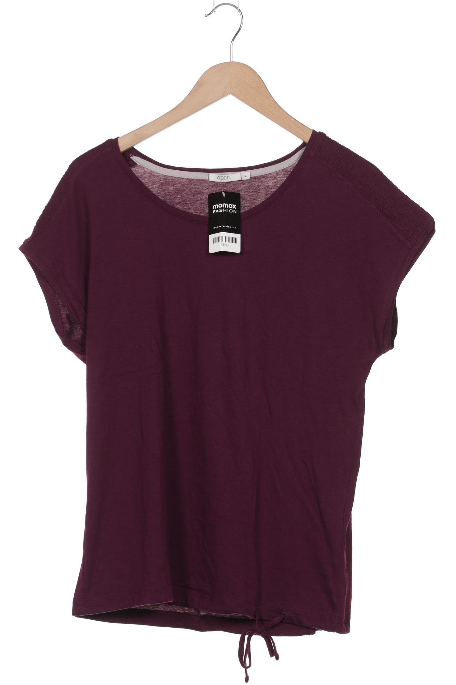 

Cecil Damen T-Shirt, bordeaux, Gr. 42