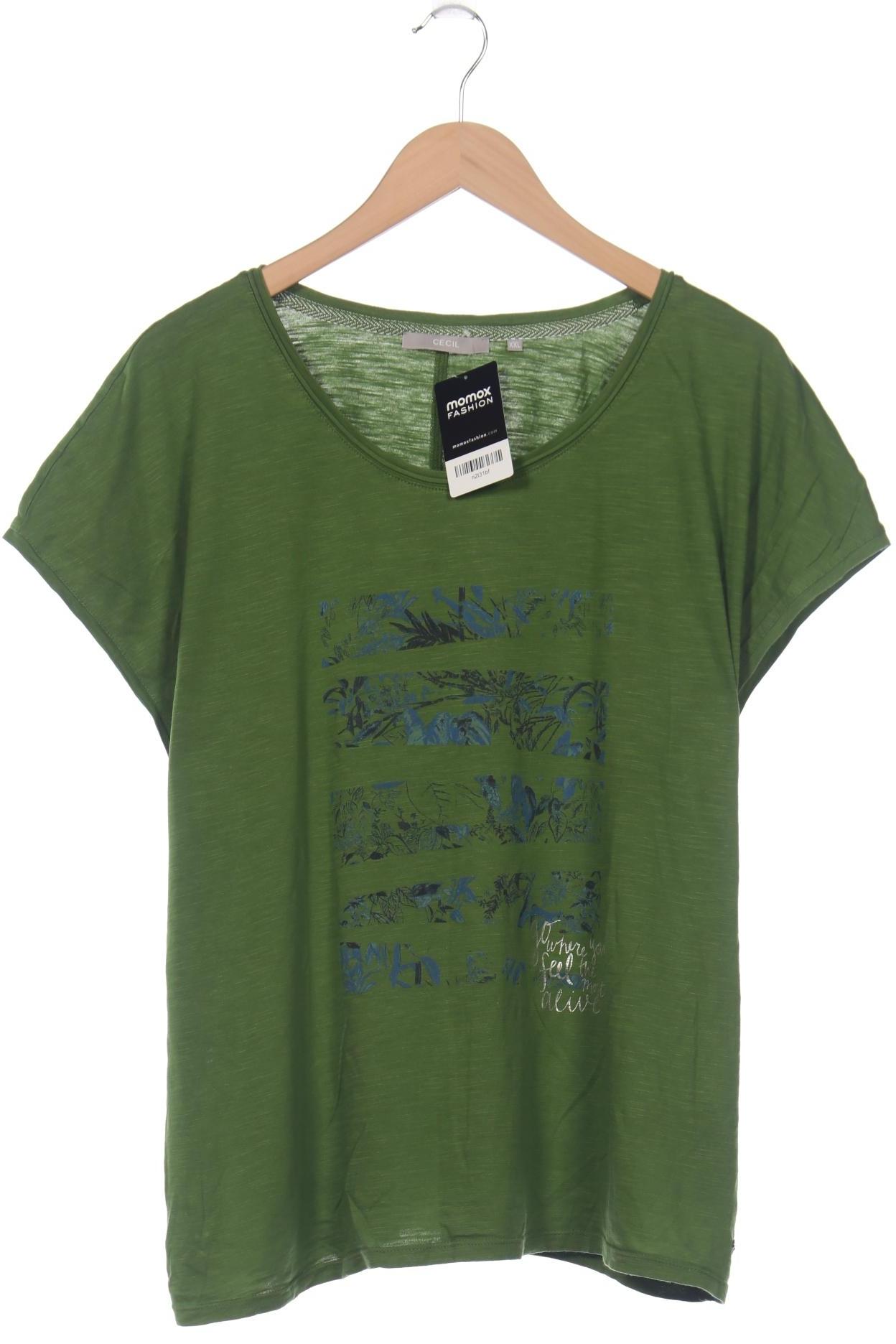 

Cecil Damen T-Shirt, grün, Gr. 46