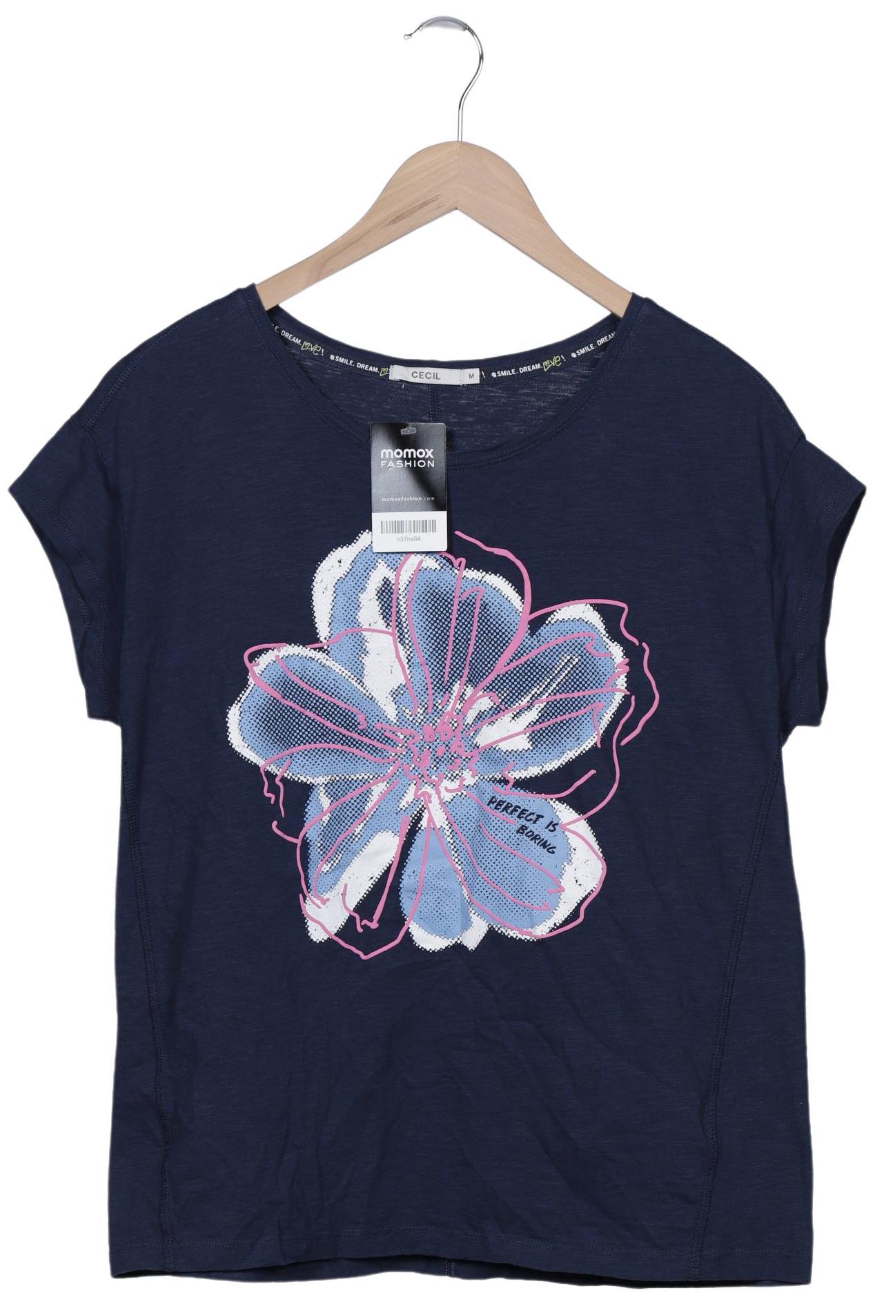 

Cecil Damen T-Shirt, marineblau, Gr. 38