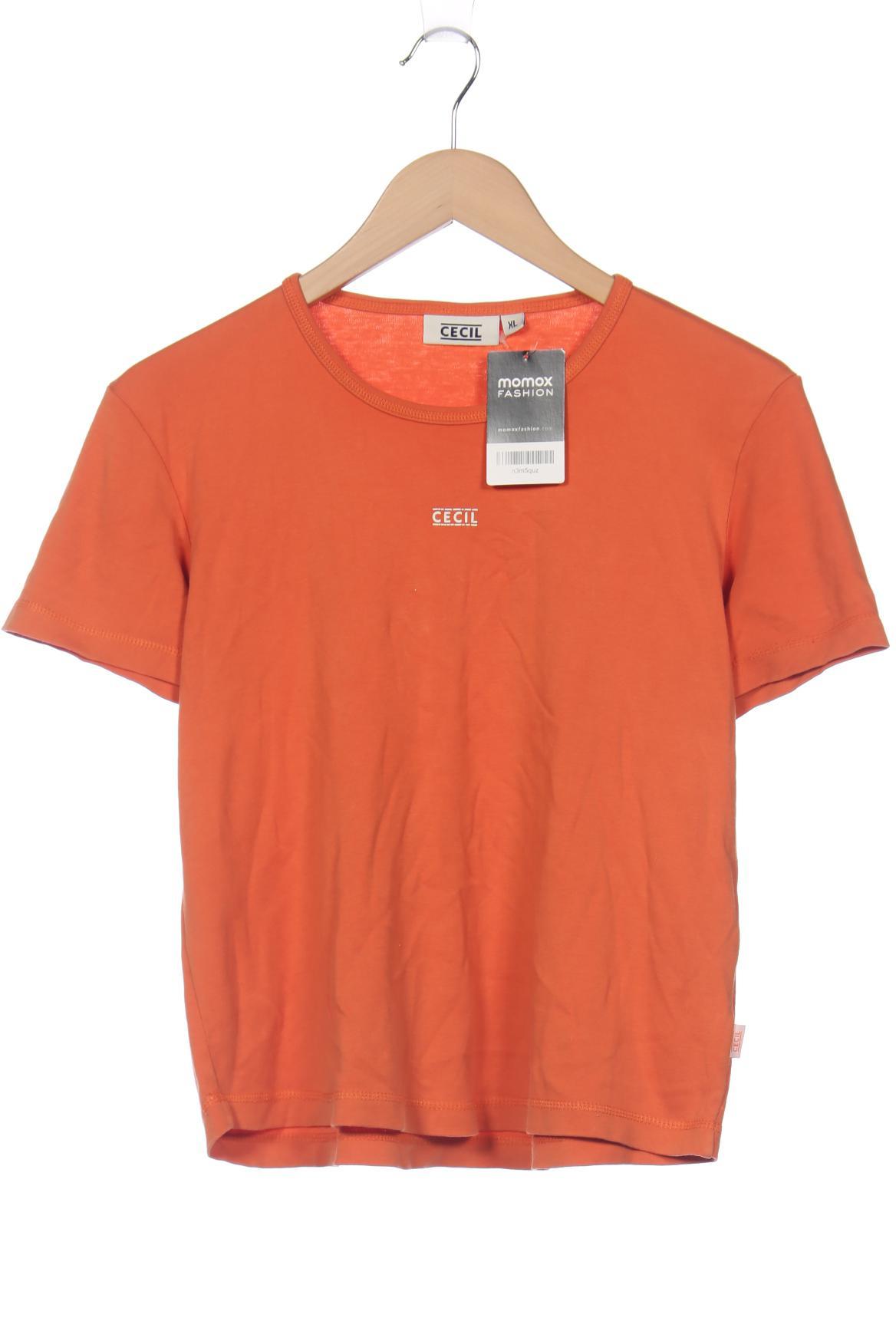

CECIL Damen T-Shirt, orange
