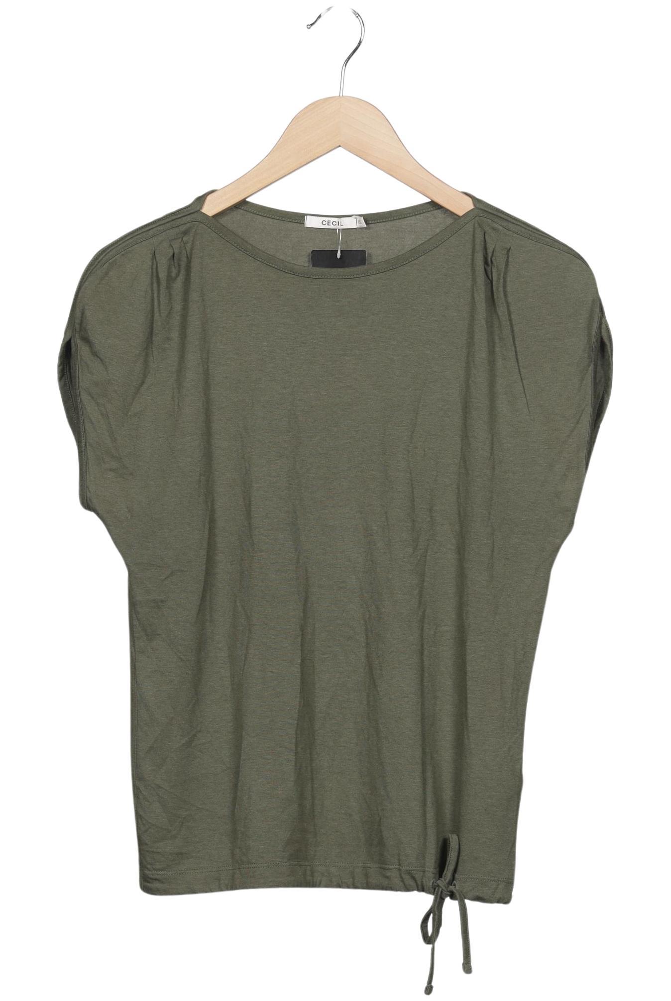

Cecil Damen T-Shirt, grün, Gr. 34
