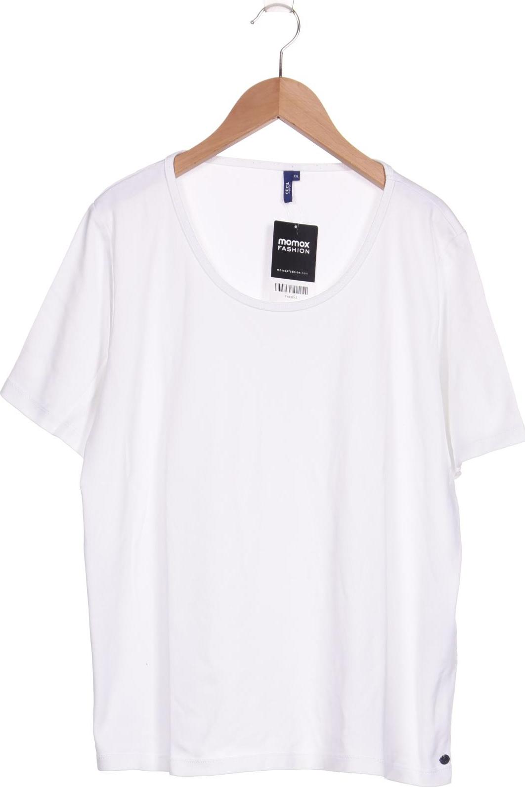 

CECIL Damen T-Shirt, weiß