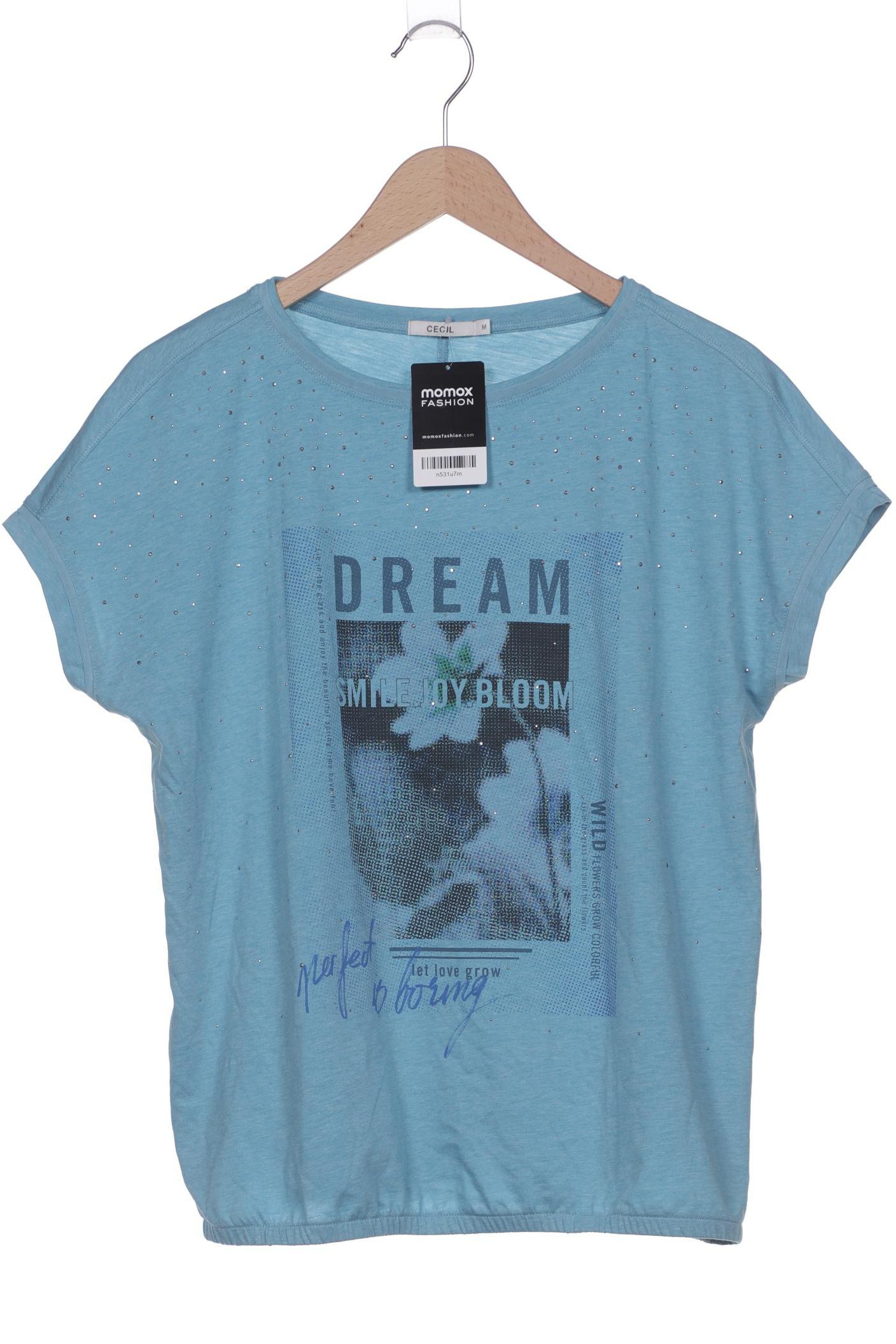 

Cecil Damen T-Shirt, hellblau, Gr. 38
