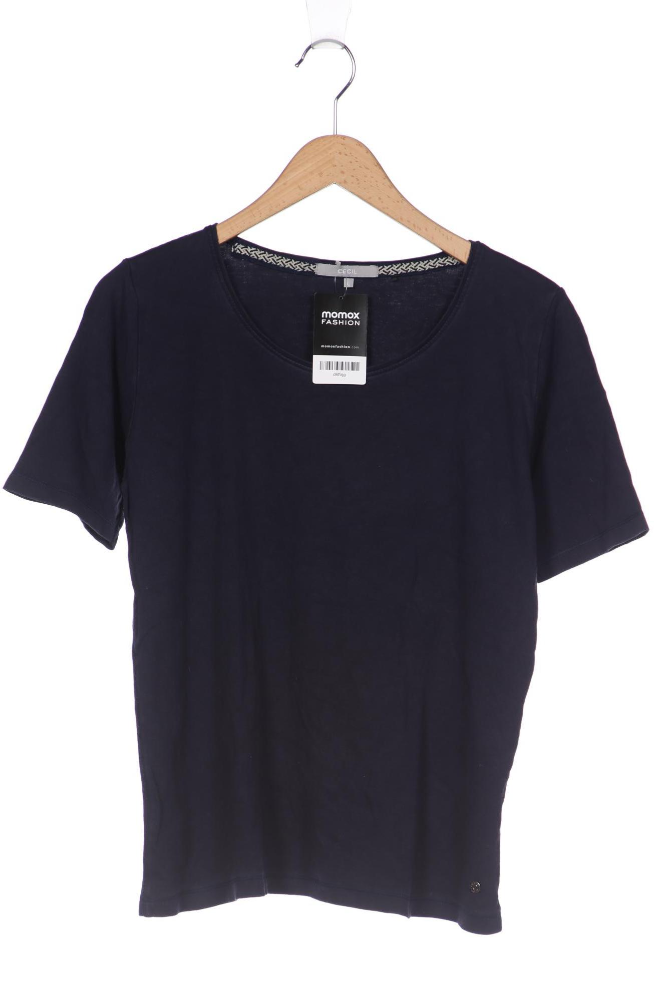 

CECIL Damen T-Shirt, marineblau