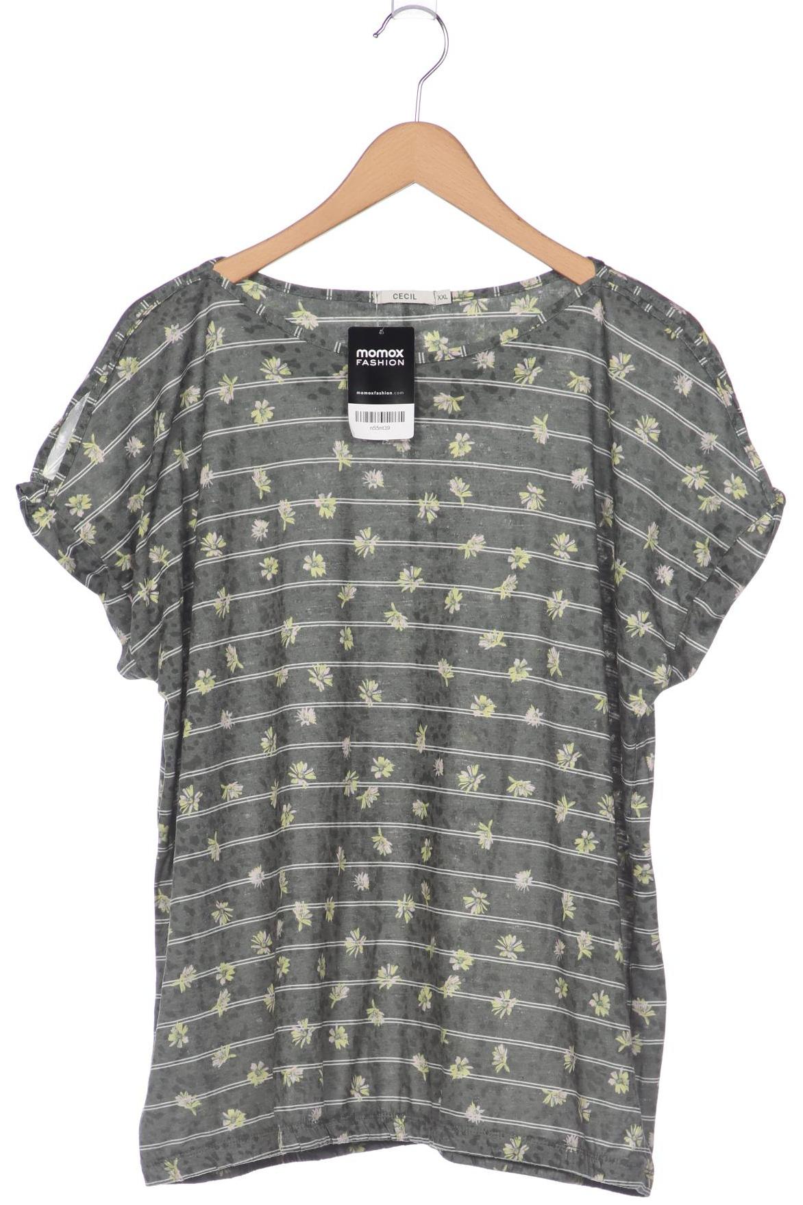 

Cecil Damen T-Shirt, grün, Gr. 46