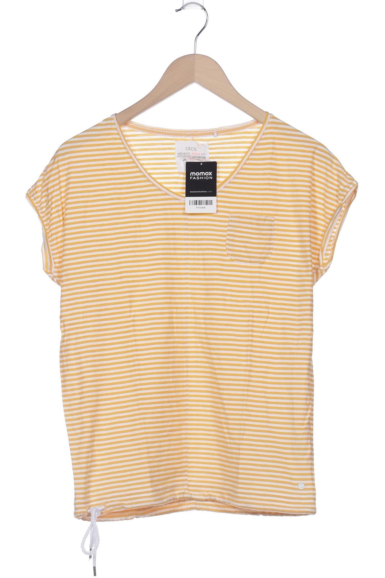 

Cecil Damen T-Shirt, gelb, Gr. 38