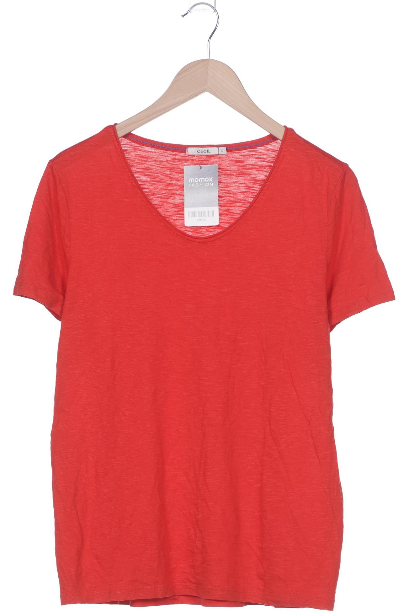 

Cecil Damen T-Shirt, rot, Gr. 42