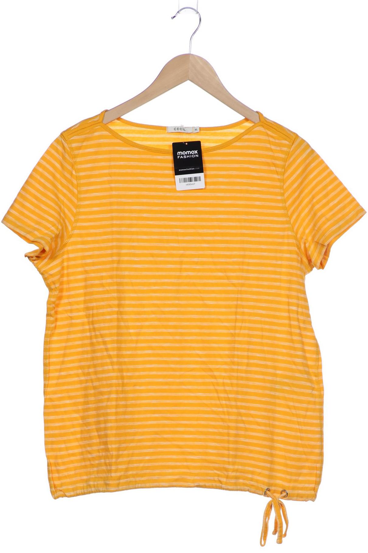 

Cecil Damen T-Shirt, gelb, Gr. 44