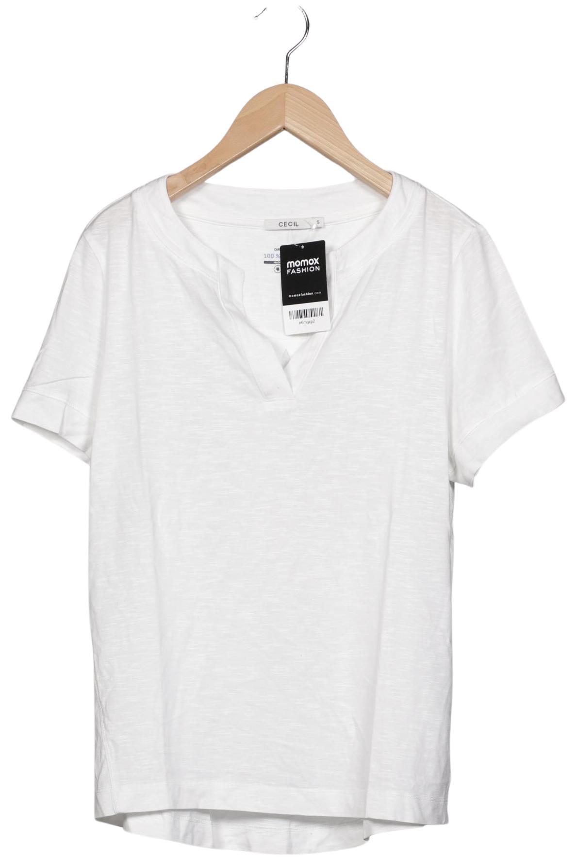 

Cecil Damen T-Shirt, weiß, Gr. 36