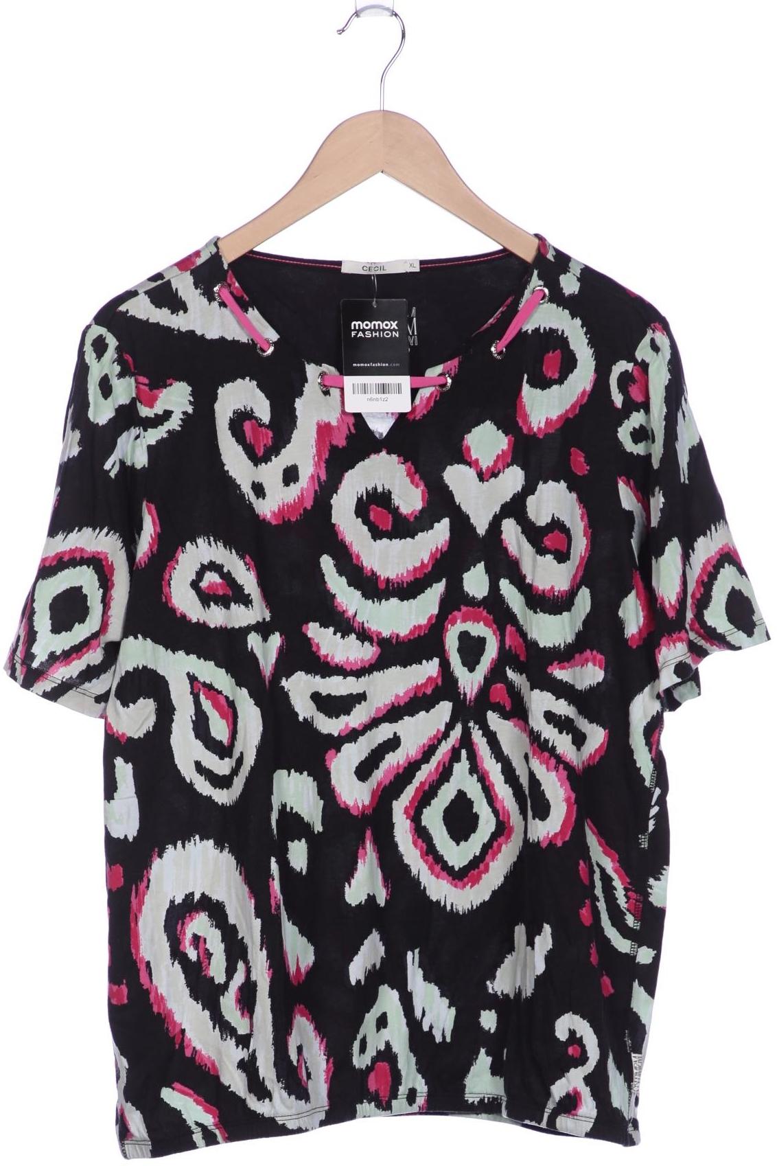

Cecil Damen T-Shirt, schwarz, Gr. 44