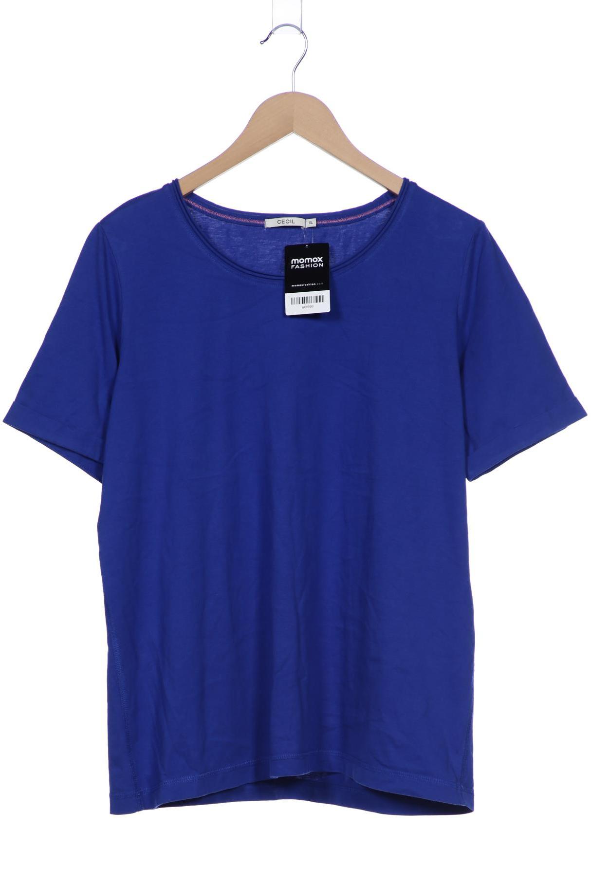 

Cecil Damen T-Shirt, blau, Gr. 44