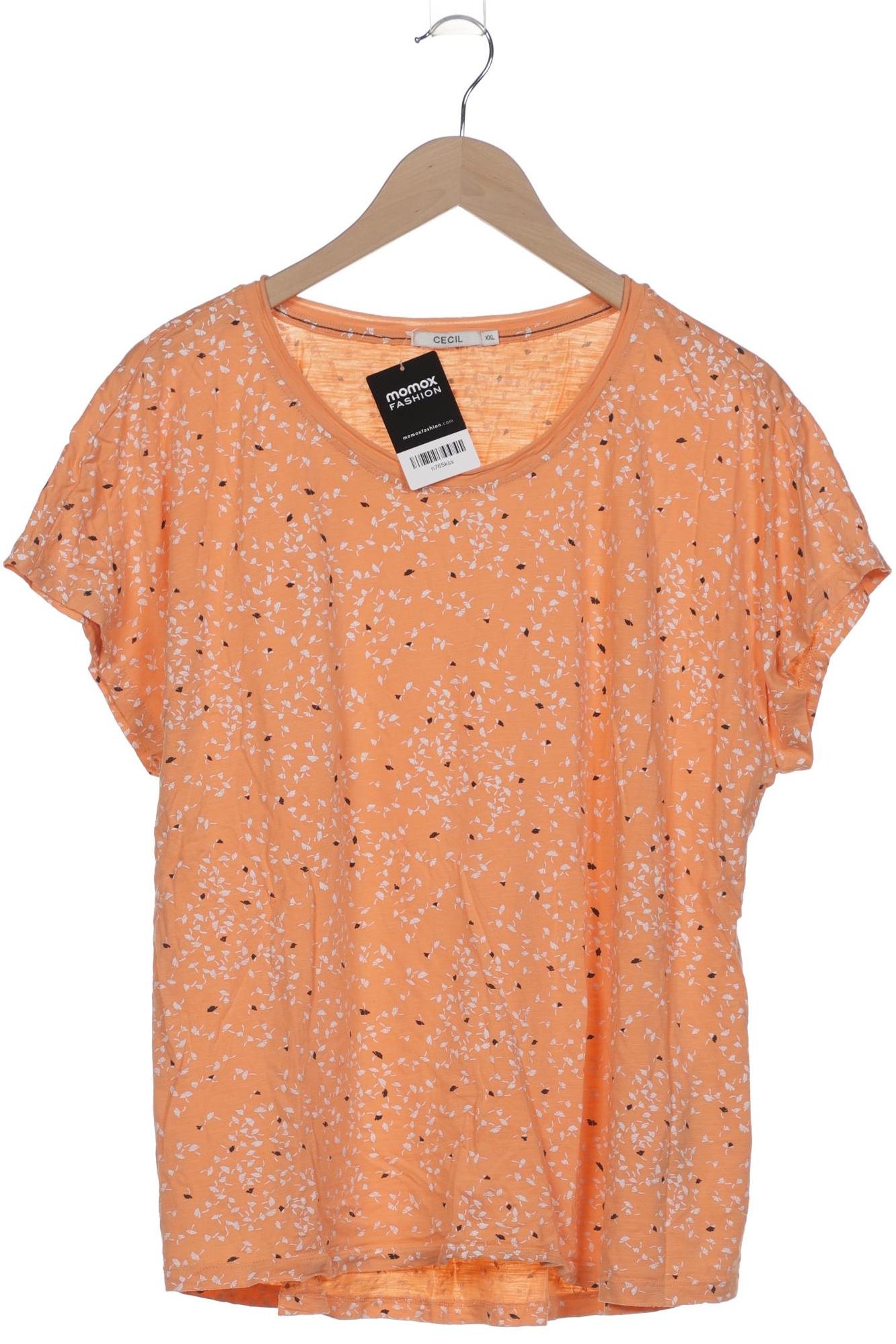 

Cecil Damen T-Shirt, orange, Gr. 46