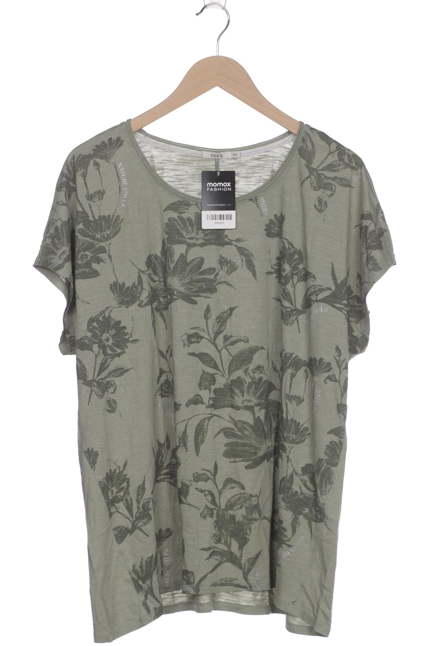 

Cecil Damen T-Shirt, grün, Gr. 46