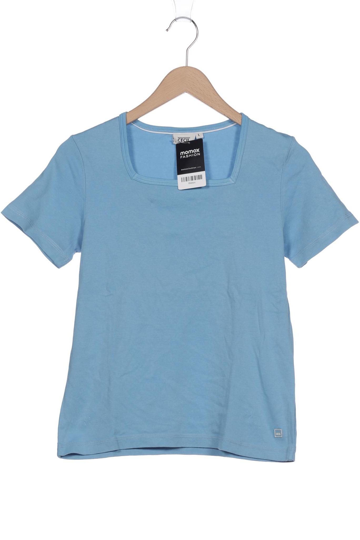 

CECIL Damen T-Shirt, blau