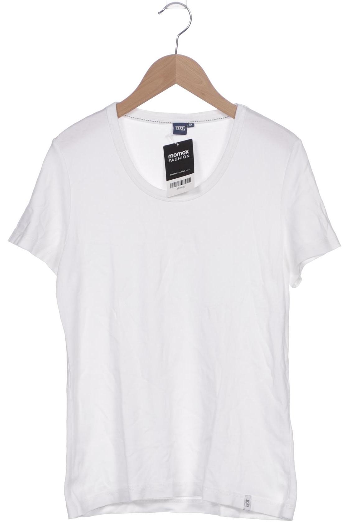

Cecil Damen T-Shirt, weiß, Gr. 38