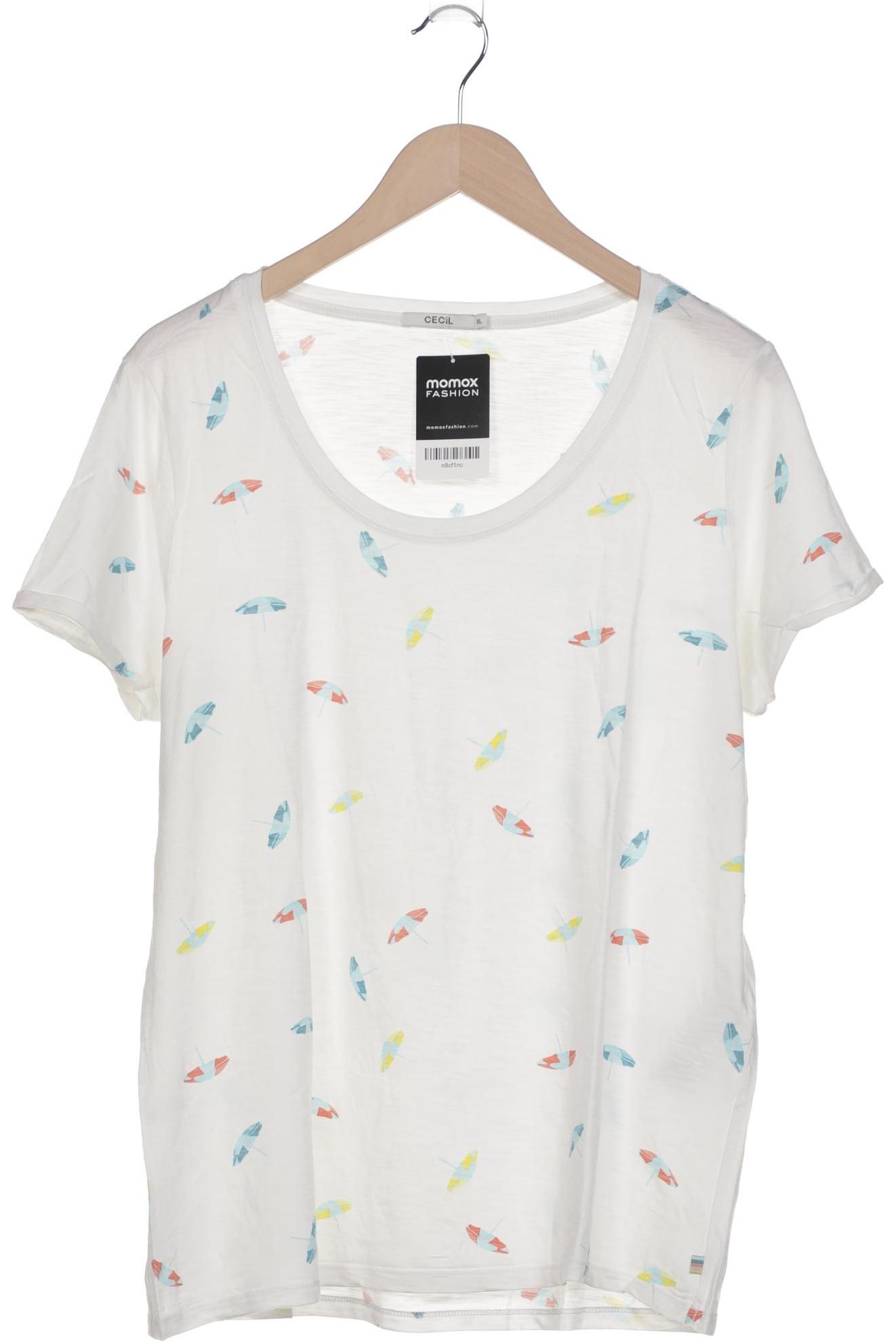 

Cecil Damen T-Shirt, weiß, Gr. 44