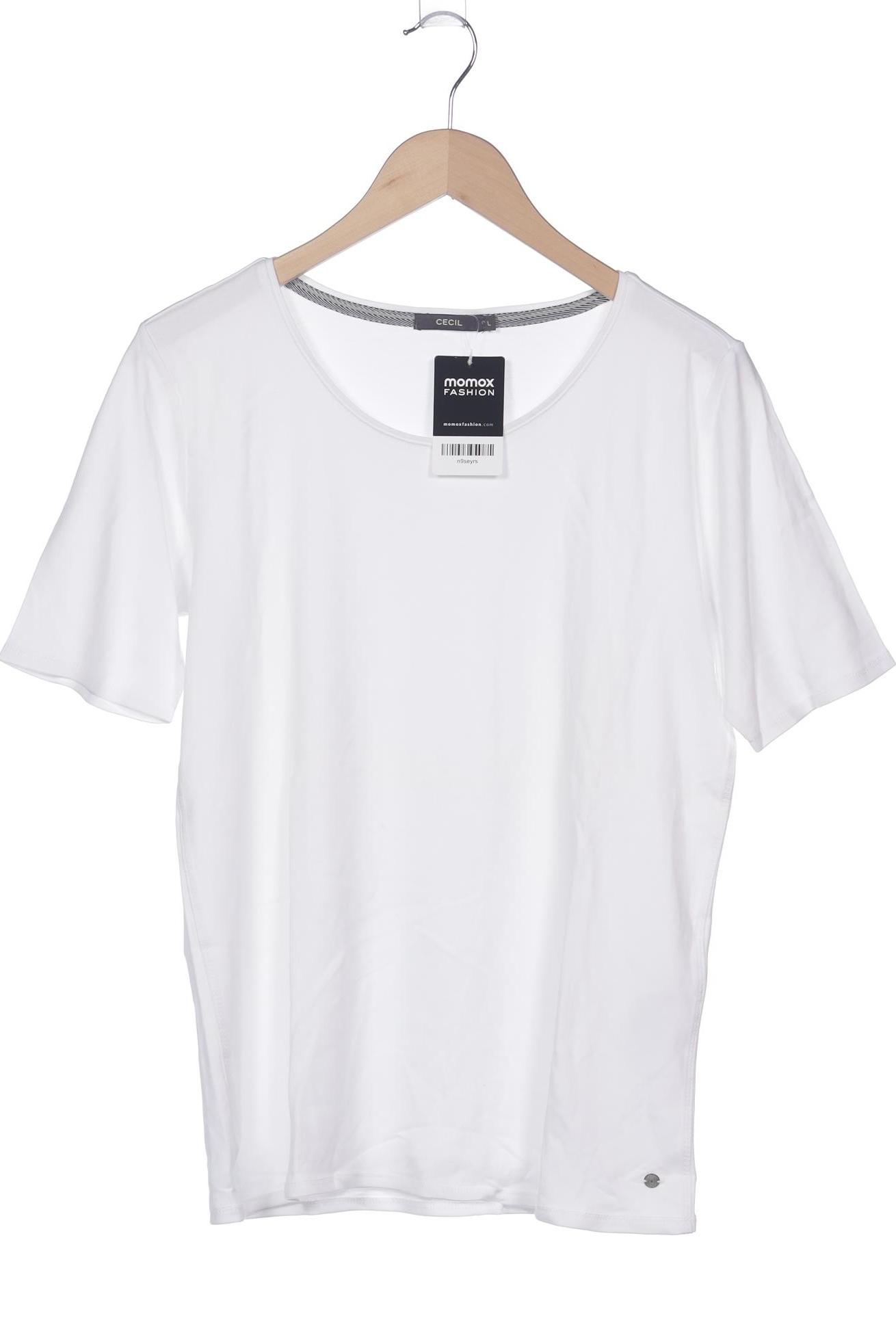 

Cecil Damen T-Shirt, weiß, Gr. 42
