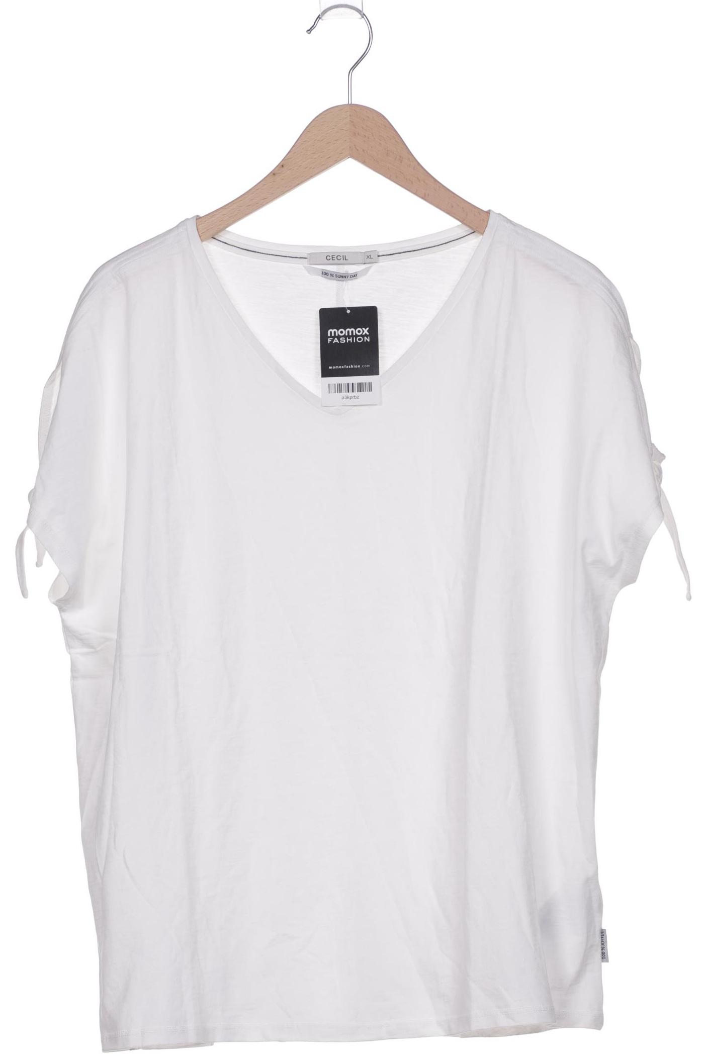 

Cecil Damen T-Shirt, weiß, Gr. 44