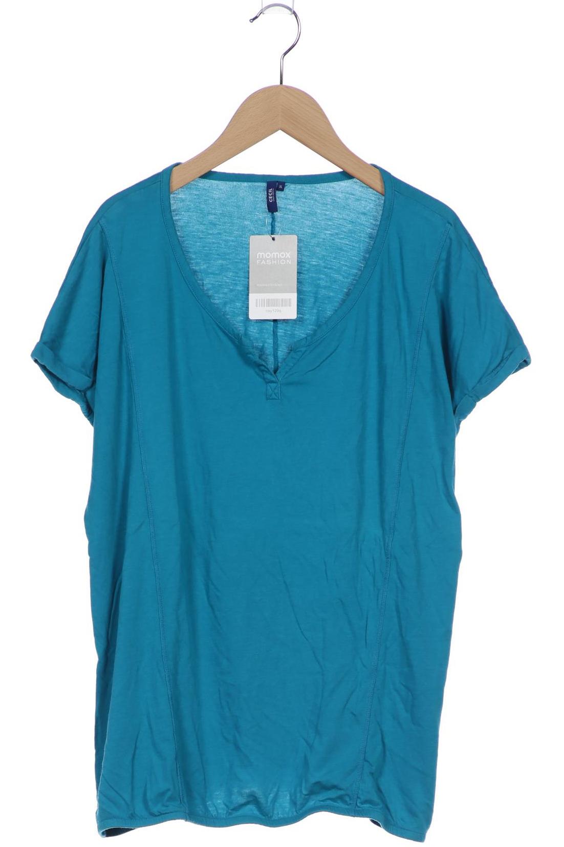 

Cecil Damen T-Shirt, blau, Gr. 44
