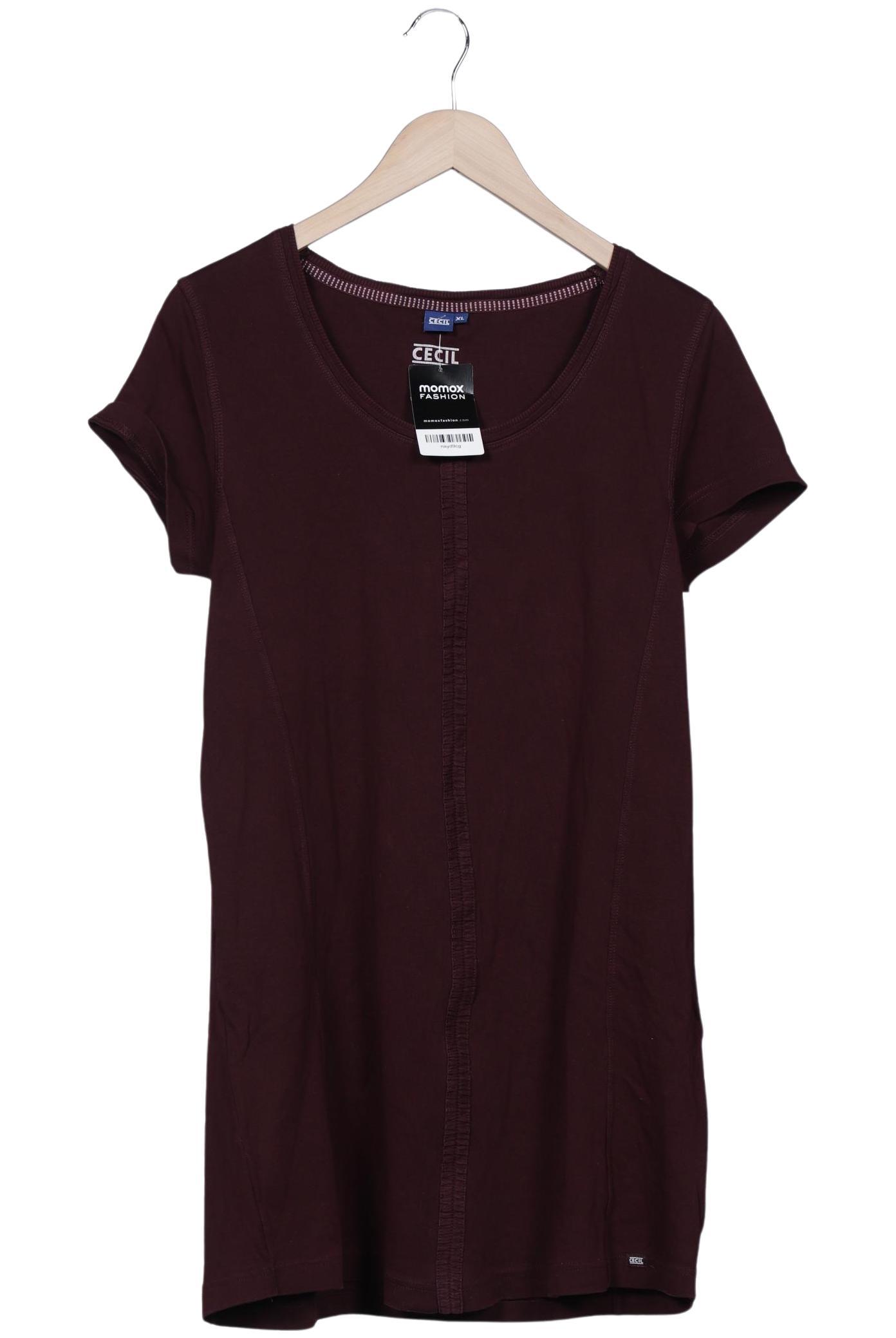 

Cecil Damen T-Shirt, bordeaux, Gr. 44