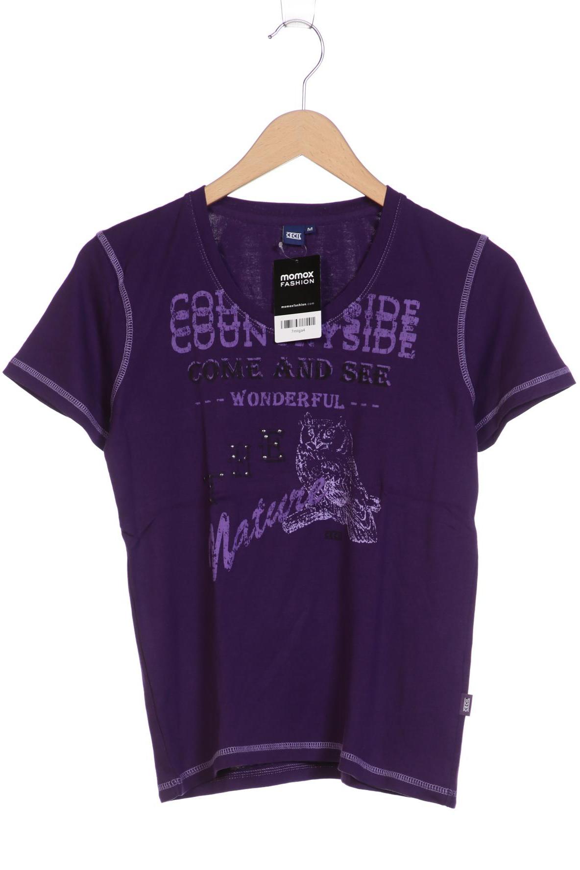 

CECIL Damen T-Shirt, flieder