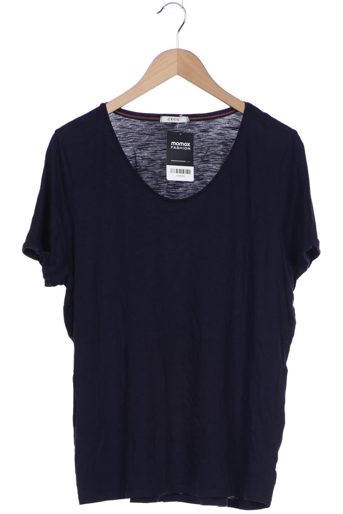 

Cecil Damen T-Shirt, marineblau, Gr. 48