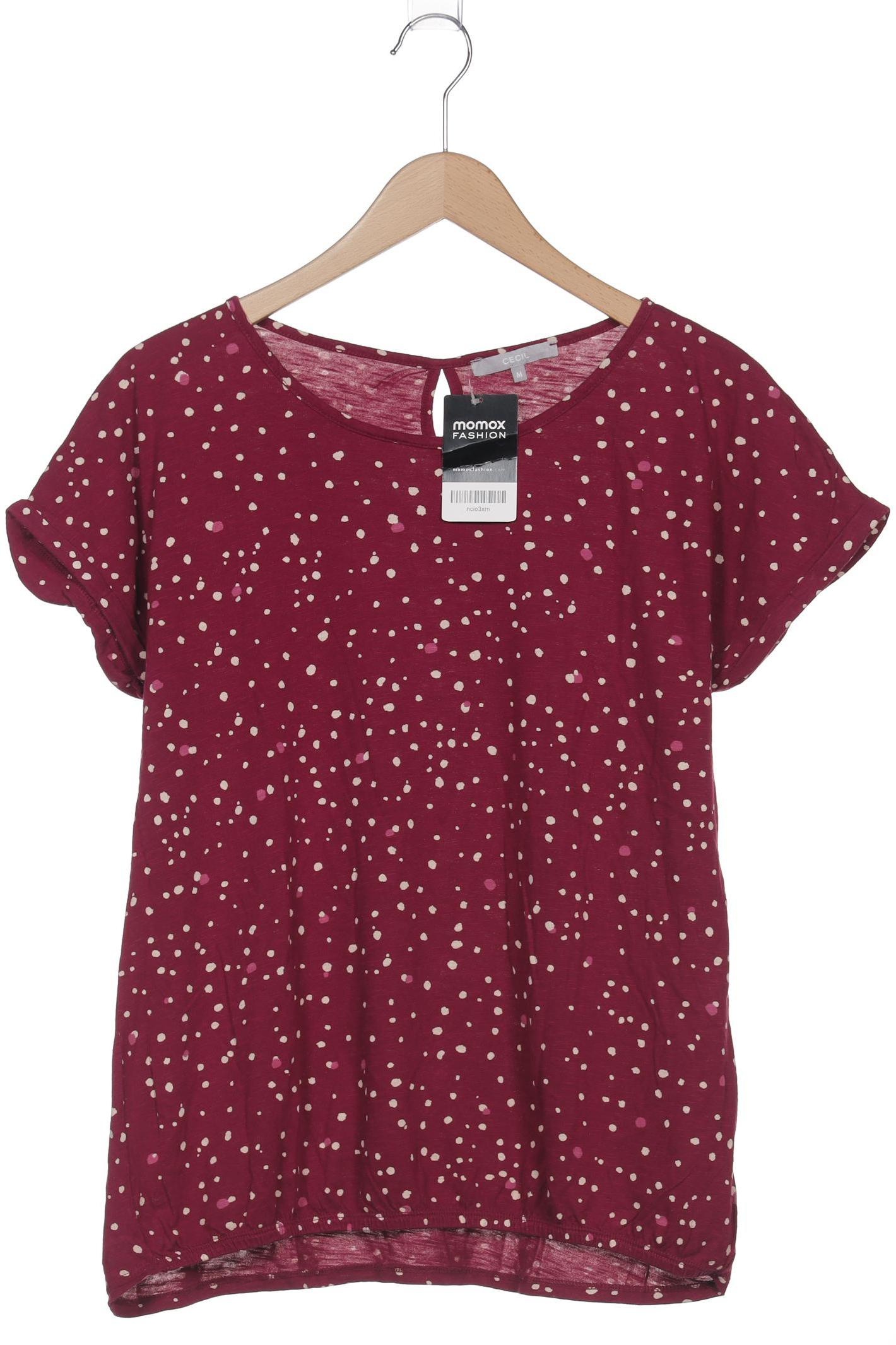 

Cecil Damen T-Shirt, bordeaux, Gr. 38