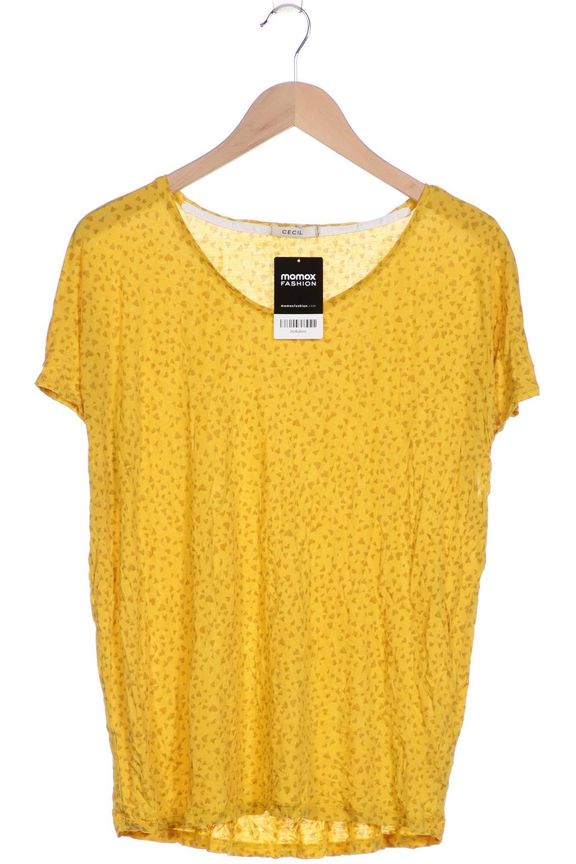 

Cecil Damen T-Shirt, gelb, Gr. 42