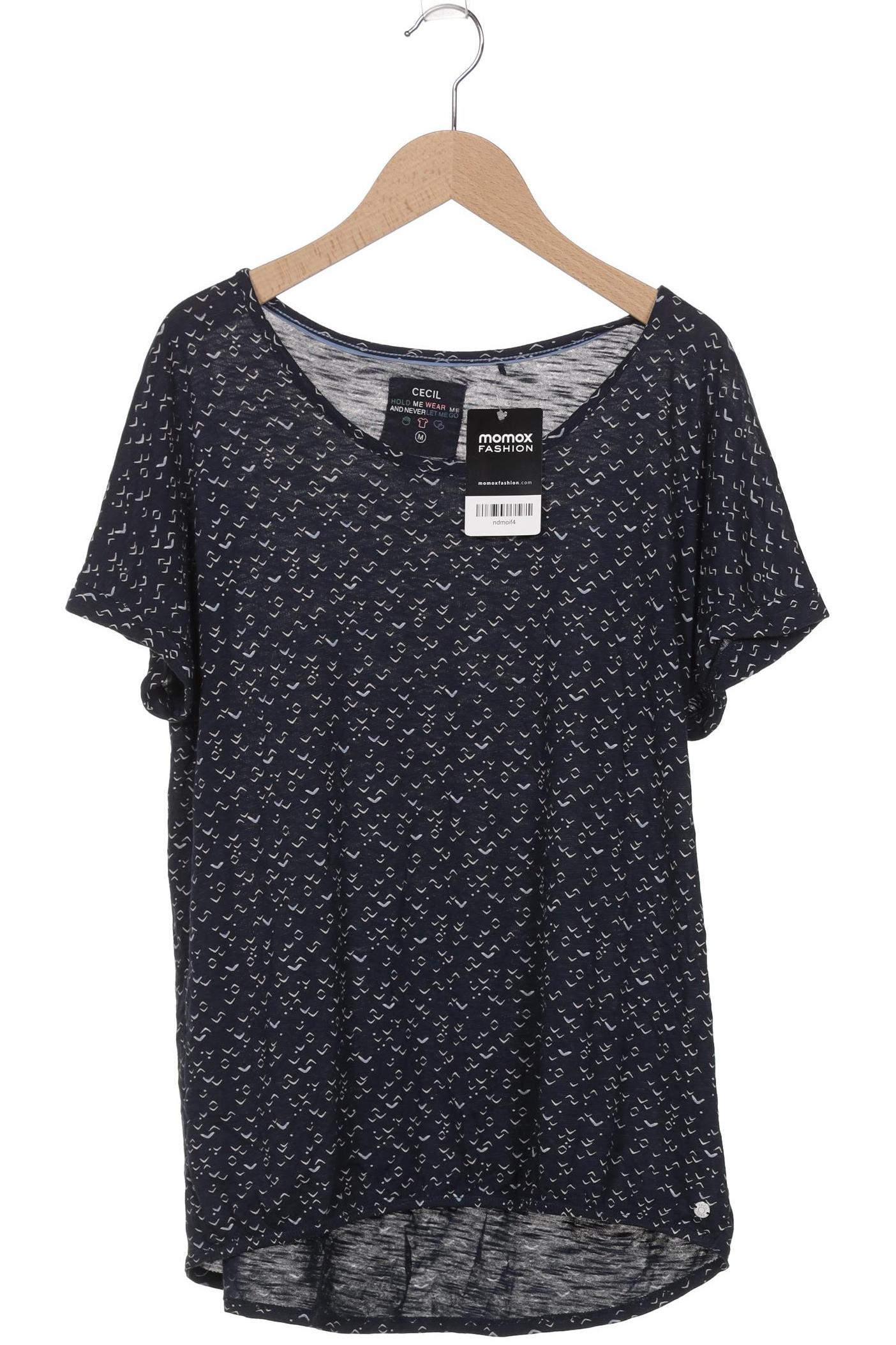 

Cecil Damen T-Shirt, marineblau, Gr. 38