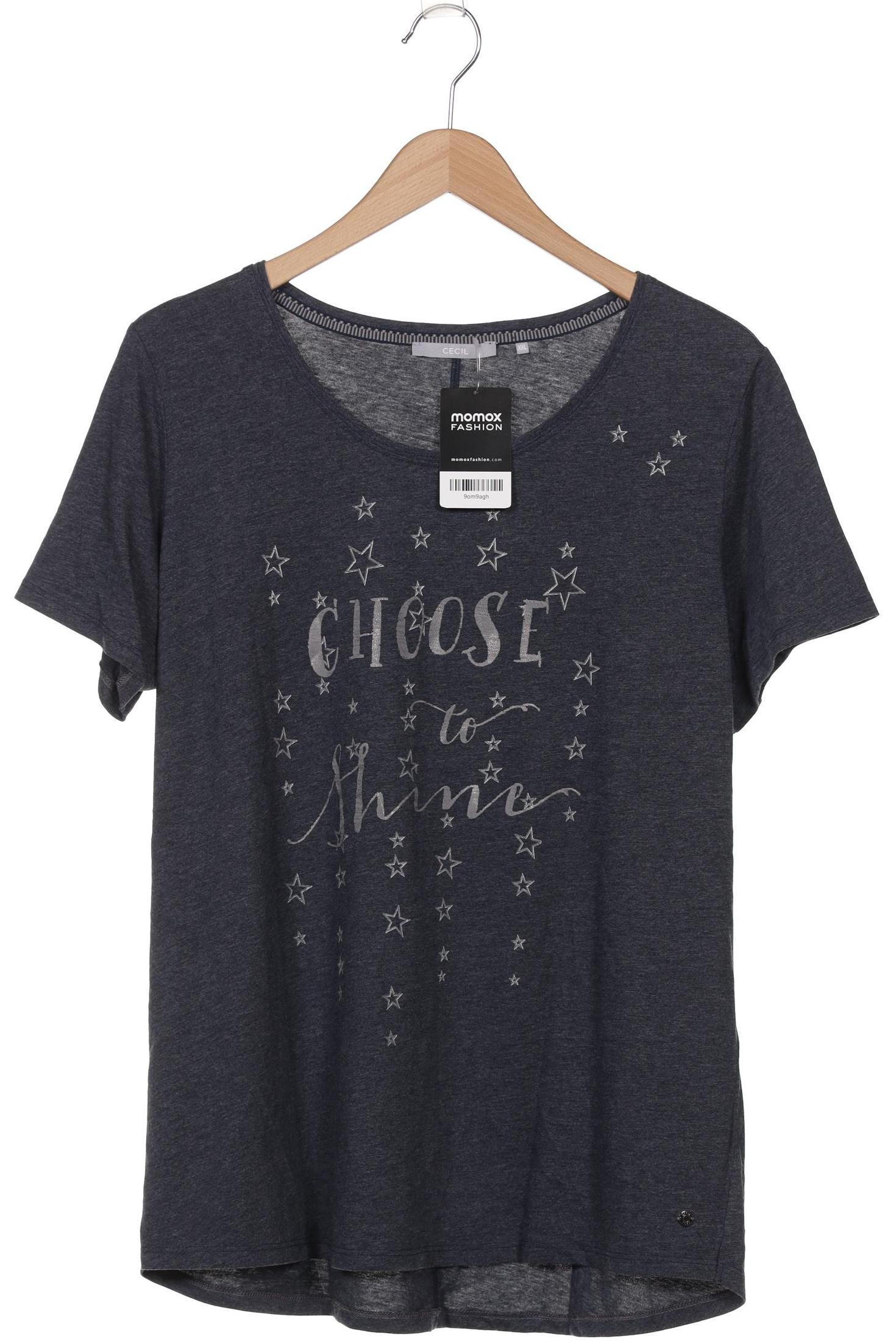 

Cecil Damen T-Shirt, marineblau, Gr. 46