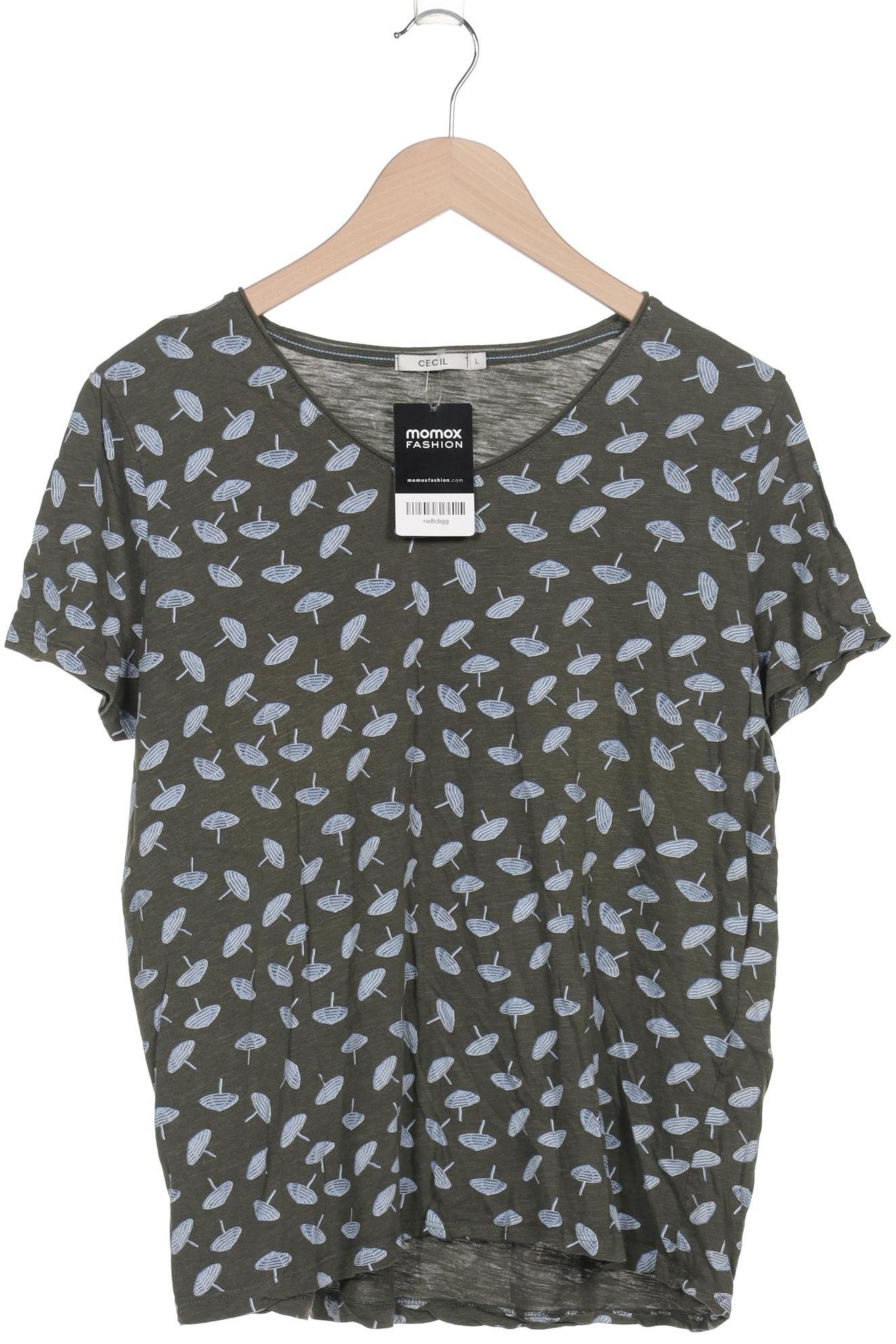 

Cecil Damen T-Shirt, grün, Gr. 42