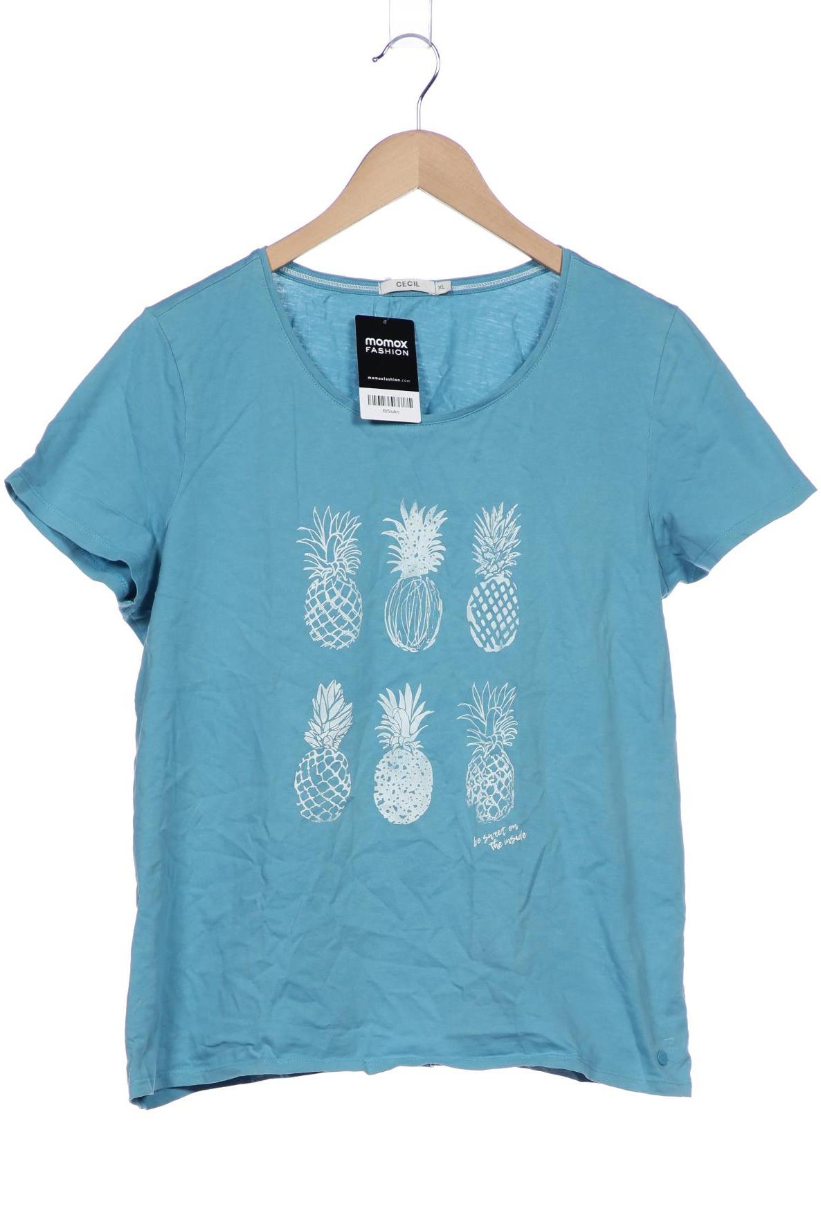 

Cecil Damen T-Shirt, blau, Gr. 44