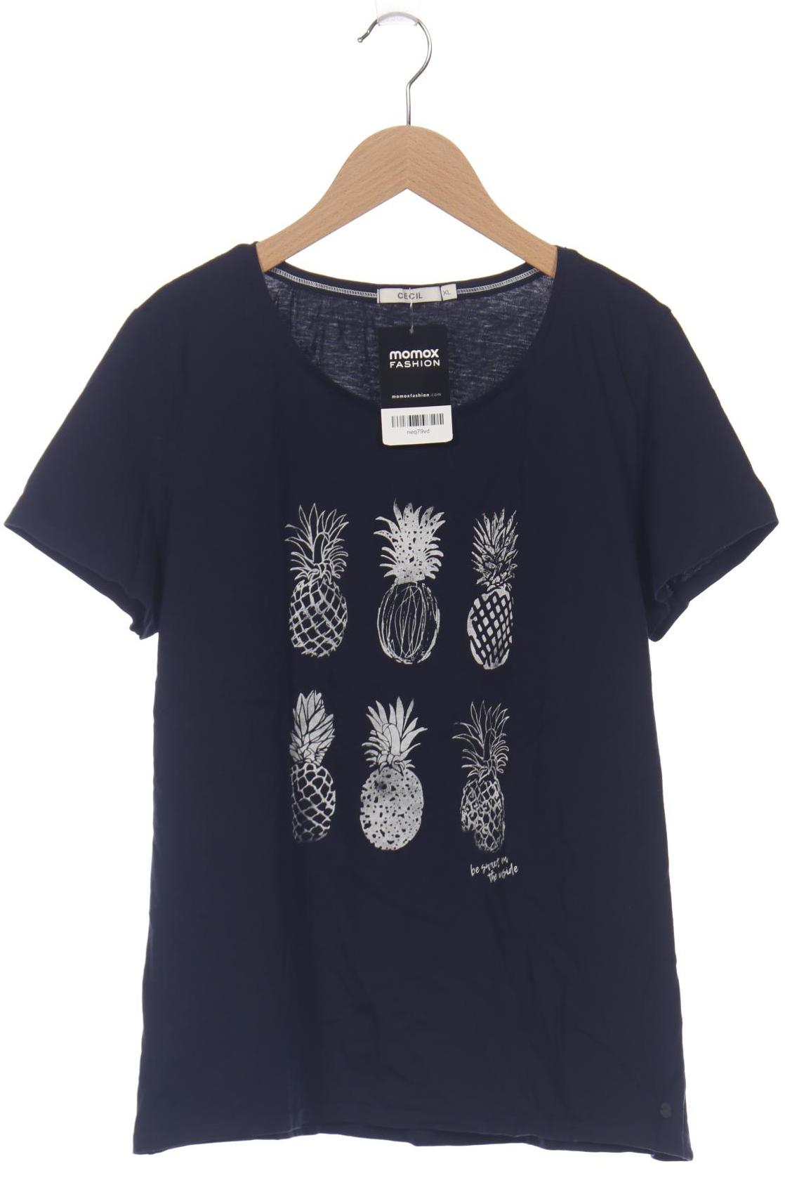 

Cecil Damen T-Shirt, marineblau, Gr. 44