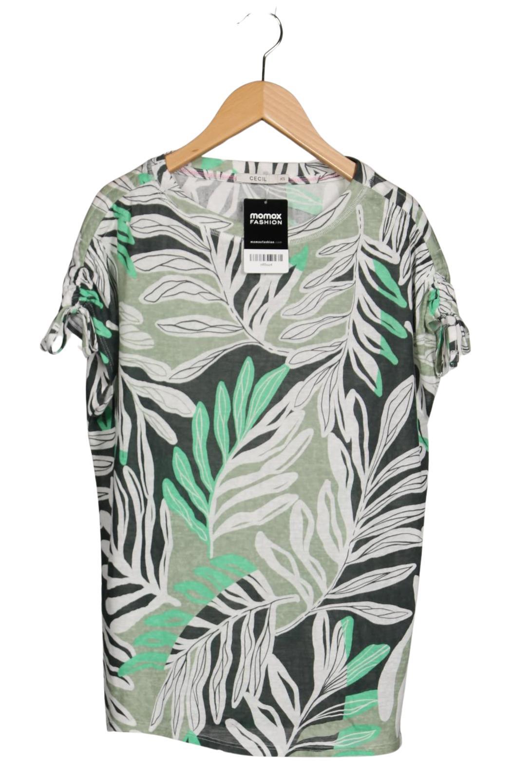 

Cecil Damen T-Shirt, grün, Gr. 34
