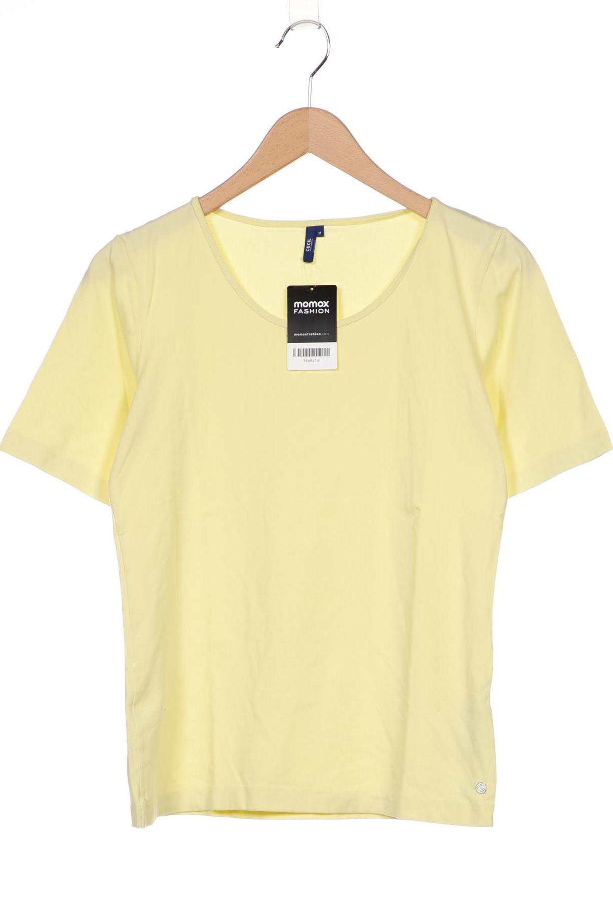 

Cecil Damen T-Shirt, gelb, Gr. 38