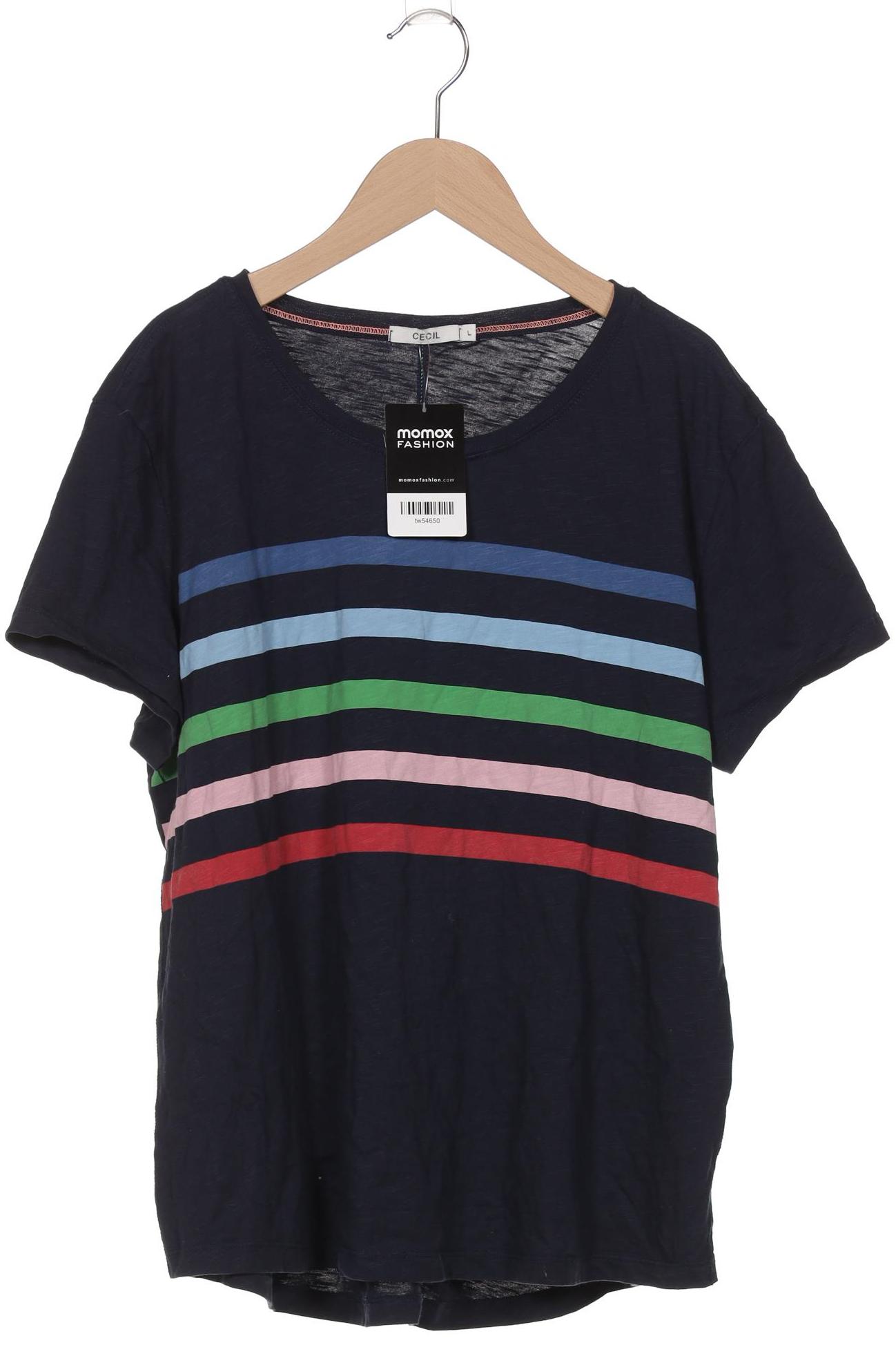 

Cecil Damen T-Shirt, marineblau, Gr. 42