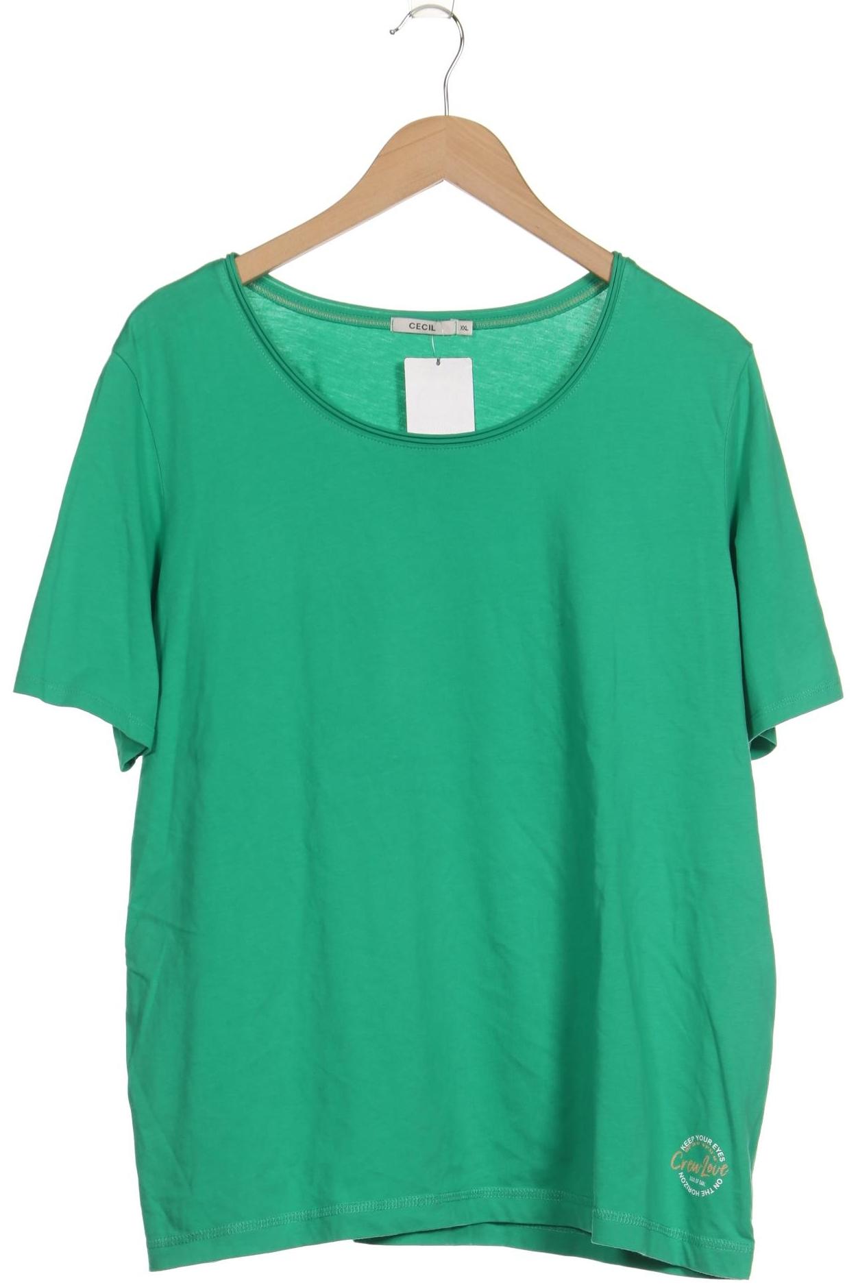 

Cecil Damen T-Shirt, grün, Gr. 46