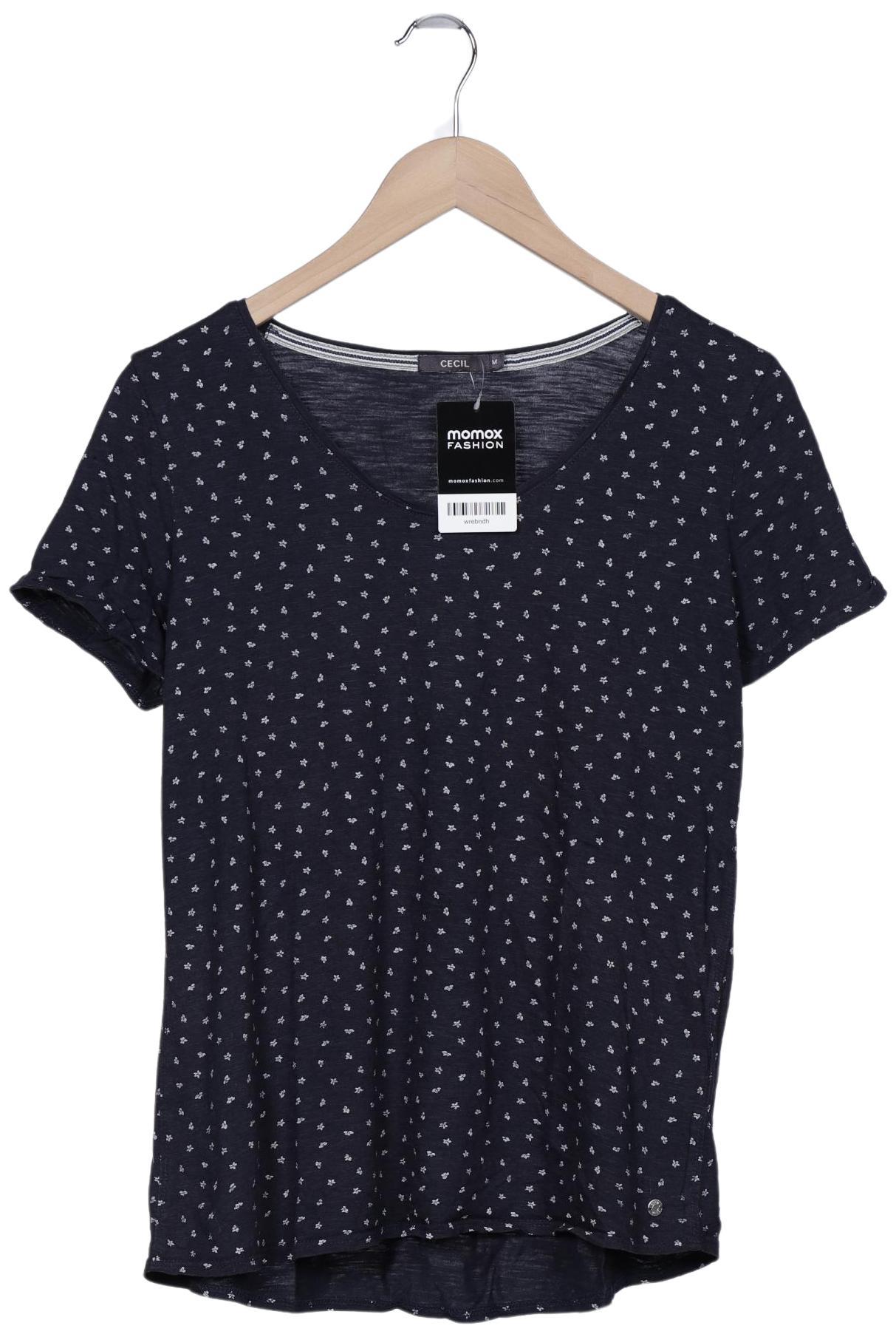

Cecil Damen T-Shirt, marineblau, Gr. 38