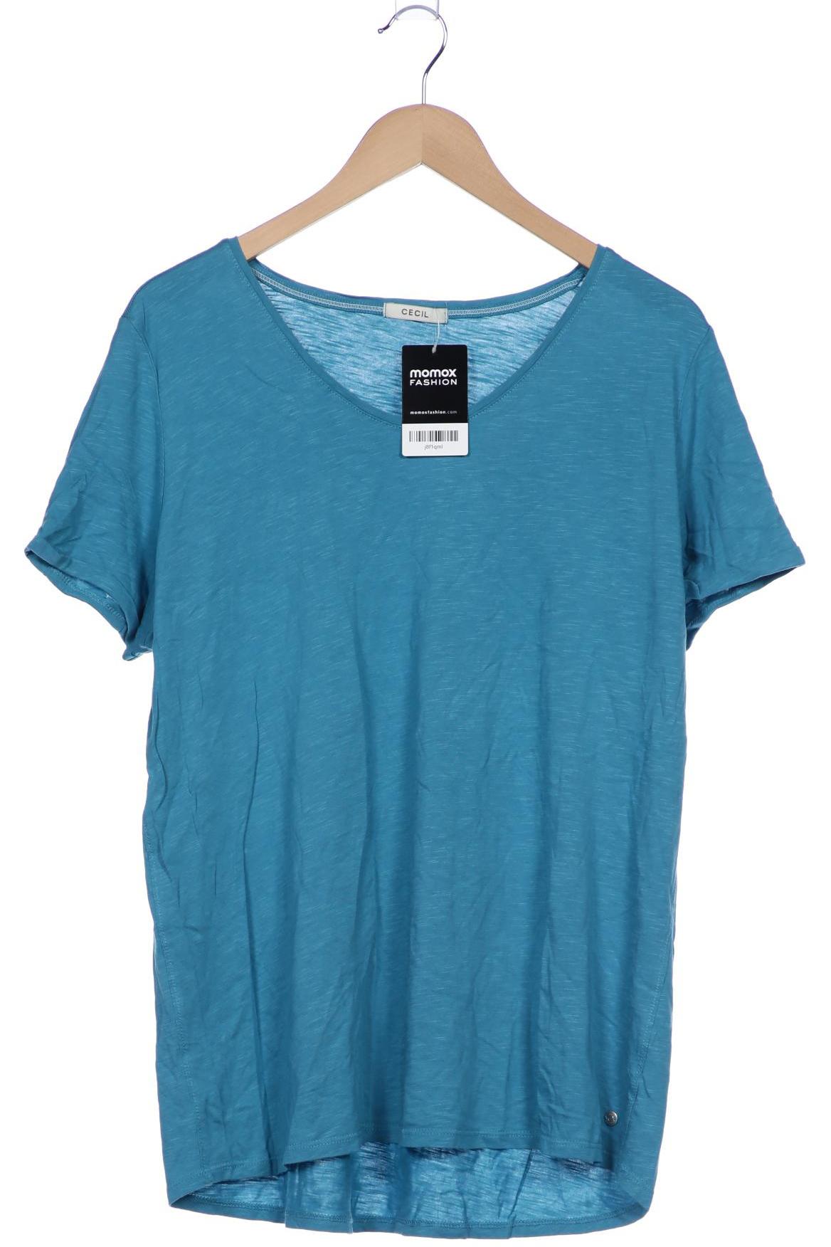 

Cecil Damen T-Shirt, blau, Gr. 48