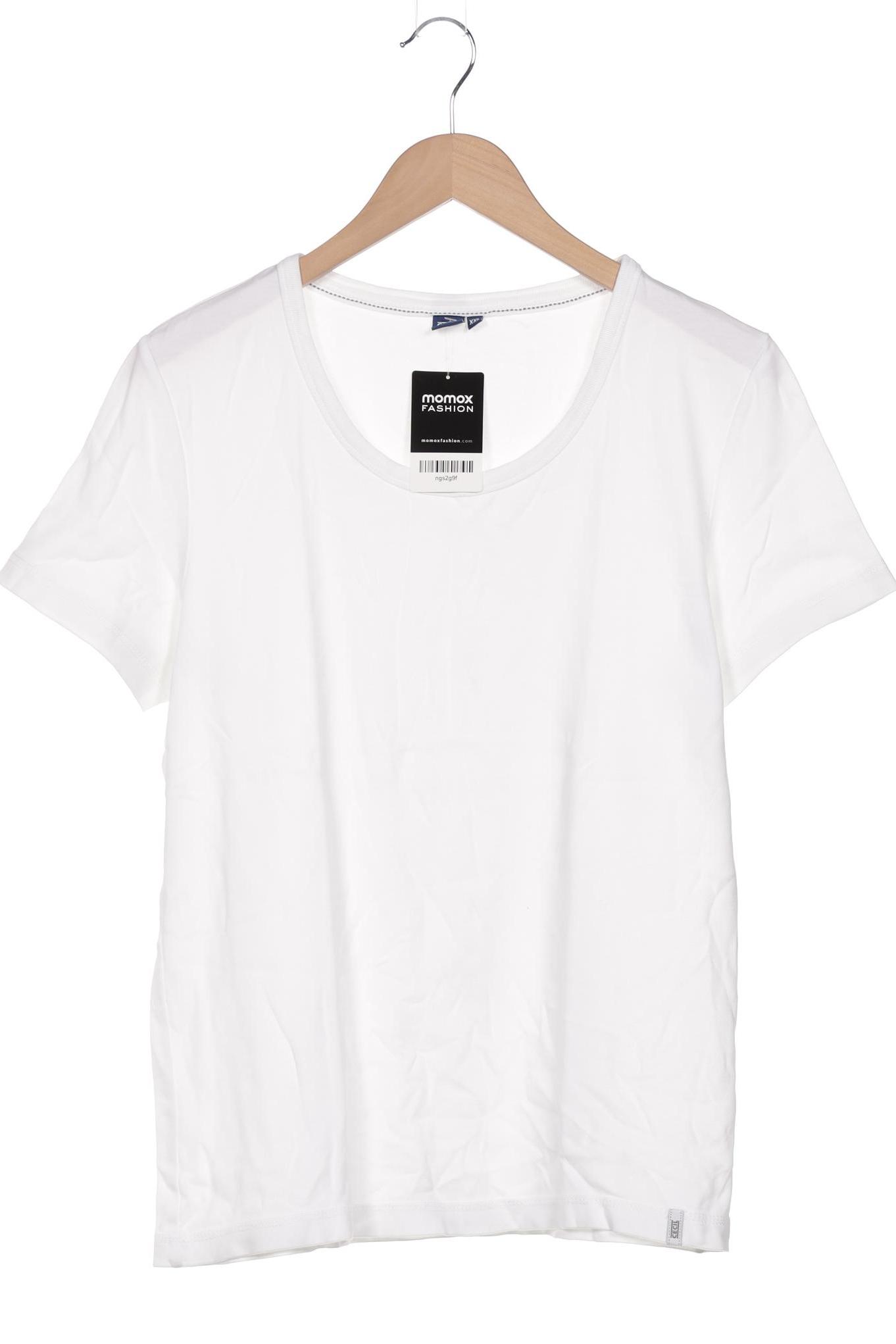 

Cecil Damen T-Shirt, weiß, Gr. 46