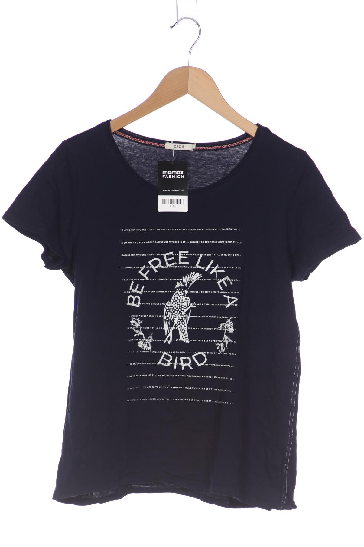 

Cecil Damen T-Shirt, marineblau, Gr. 38