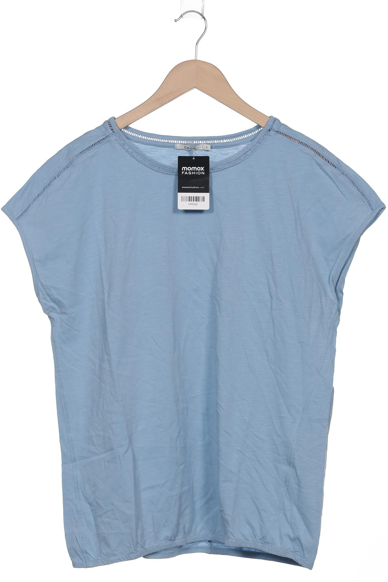 

Cecil Damen T-Shirt, blau, Gr. 42