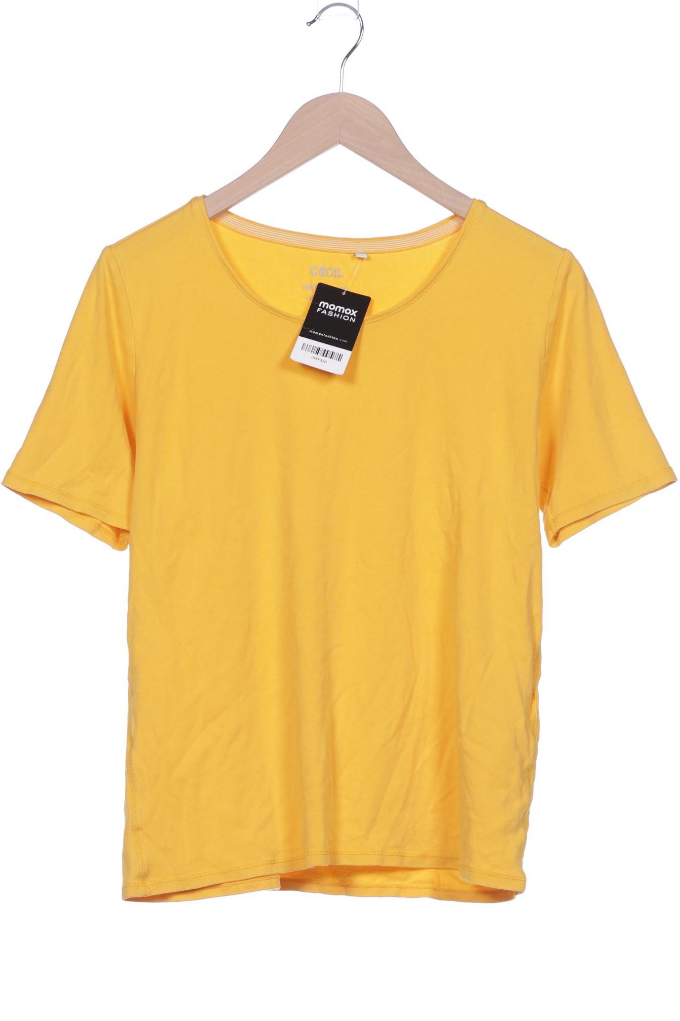 

Cecil Damen T-Shirt, gelb, Gr. 44
