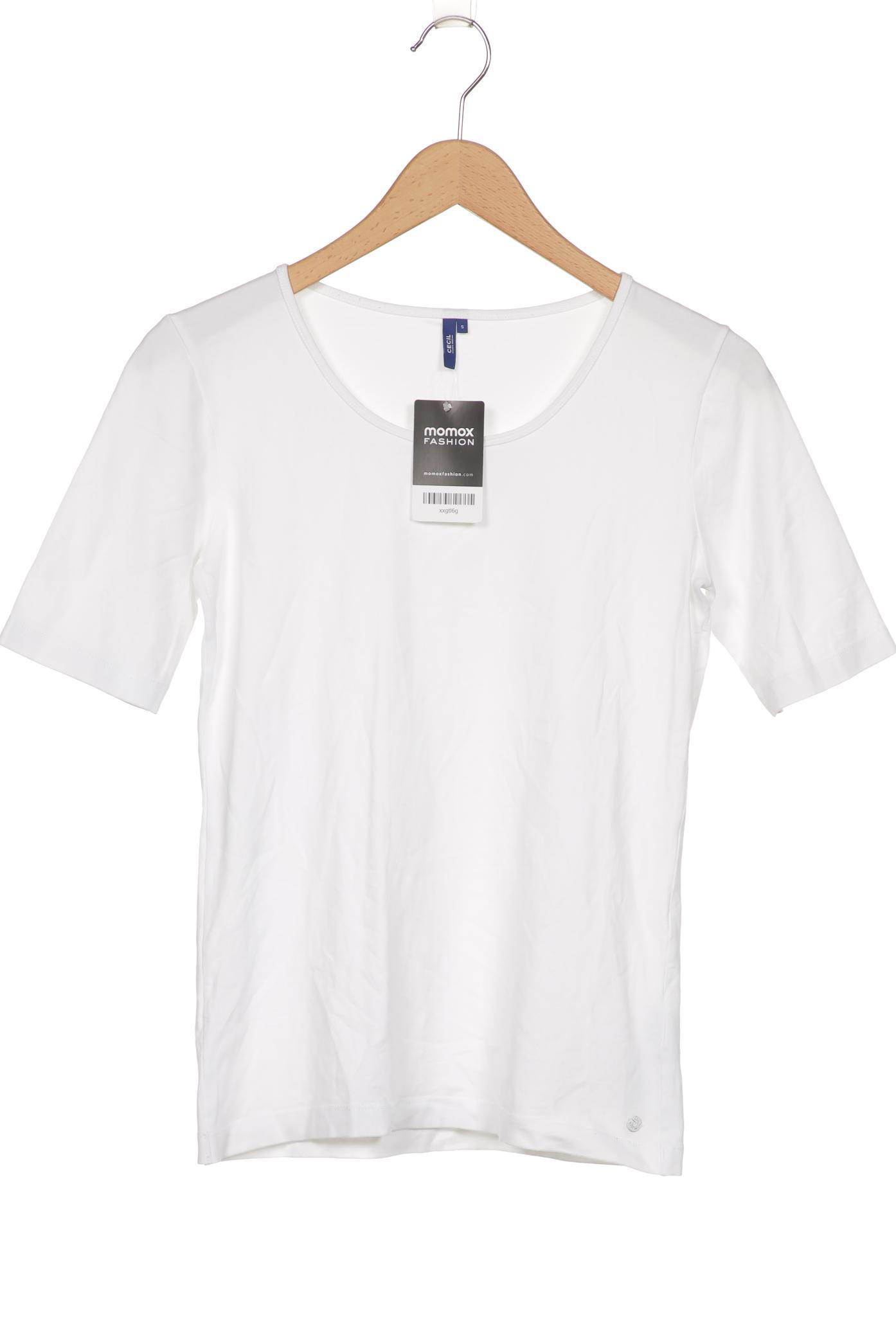 

CECIL Damen T-Shirt, weiß