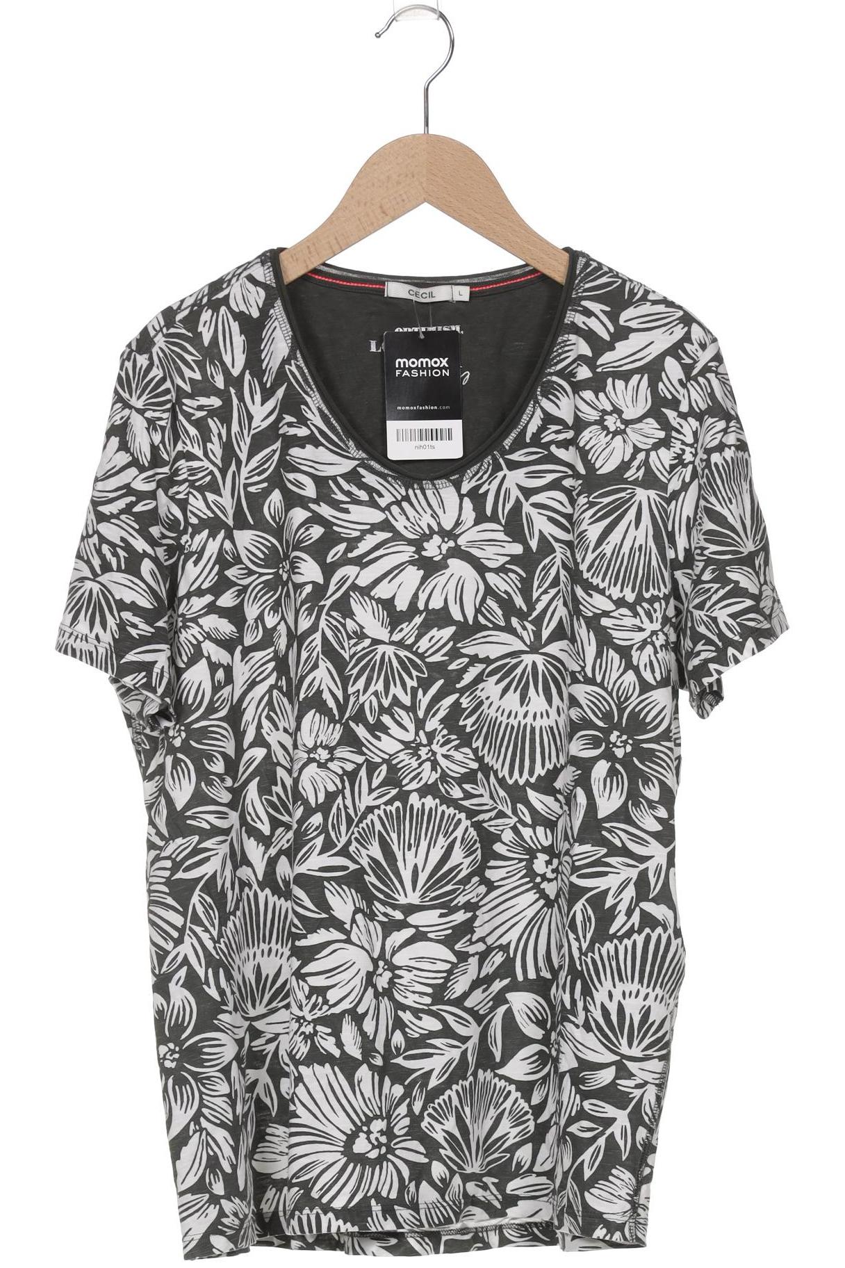 

Cecil Damen T-Shirt, grau, Gr. 42