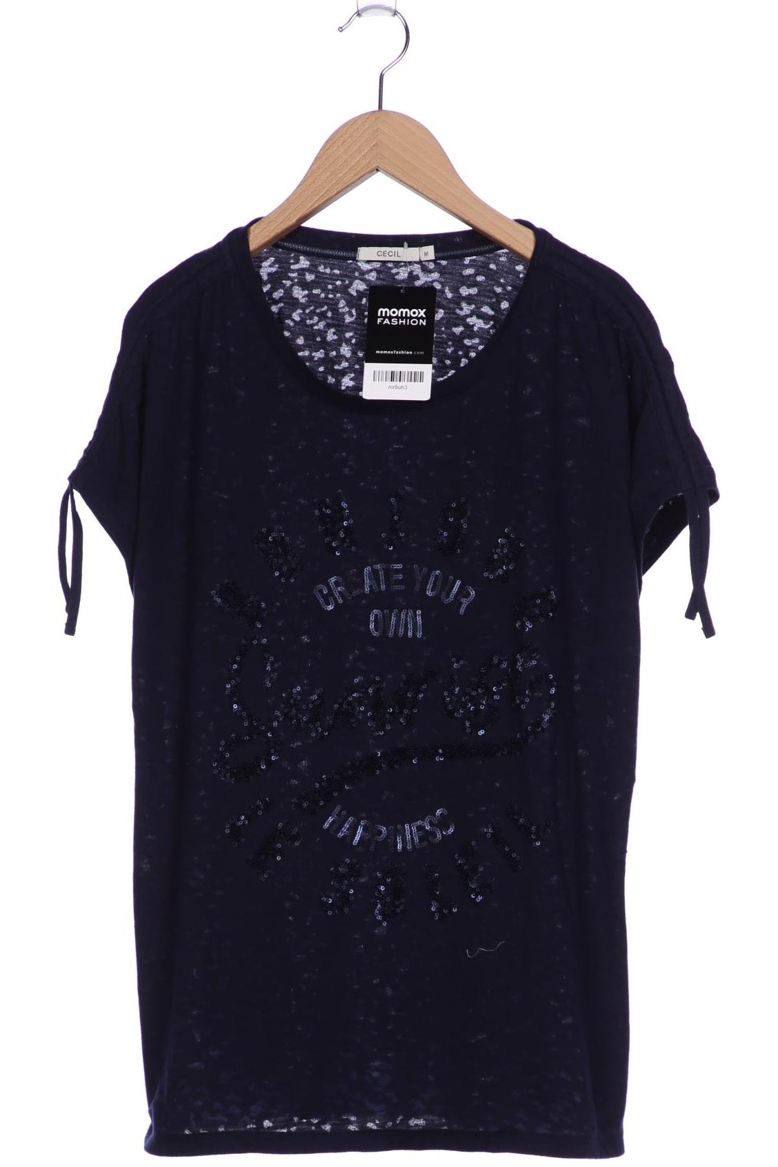 

Cecil Damen T-Shirt, marineblau, Gr. 38