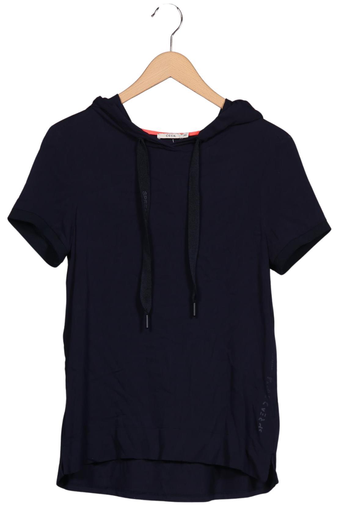 

Cecil Damen T-Shirt, marineblau, Gr. 34